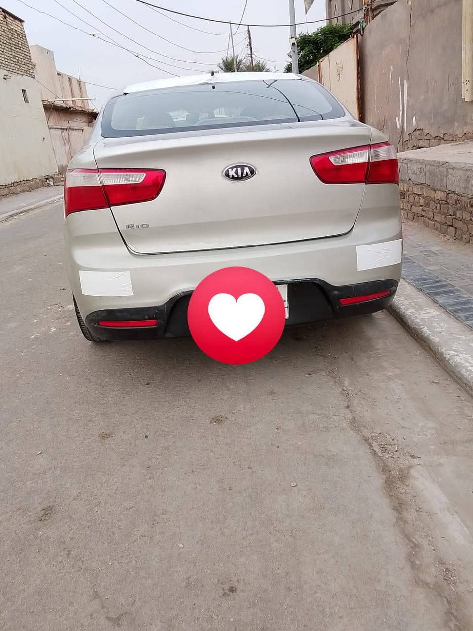 كيا ريو • ٢٠١٥ • رقم قادسية