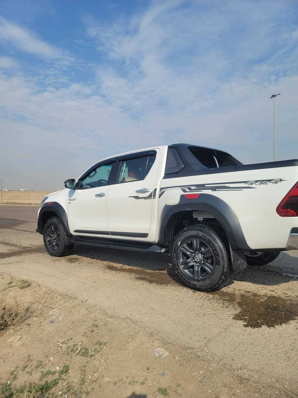 هايلوكس 6سلندرفور ويل
سياره كفاله، TRD
  معرفه مواصفات ال تي ار
دي
السعر345$ وبيهه مجال
التواصل على الرقم***********
