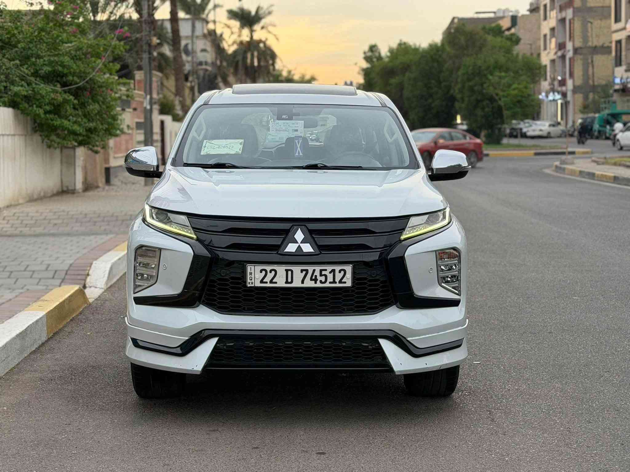 السلام عليكم 2020 بجم اسود
باجيرو سبورت جديدة 
فول مواصفات 
بصمة تشغيل
فتحة سقف
داخل جلد
ويل حجم 18 
مكينه 6 سلندر
رادار امامي
حساس امامي خلفي 
لايت دوار 
شفتات ستيرن
تحكم ستيرن
مري شفط 
شاشة كبيرة
اوتو هولد وهندبريك دكمة
3 وضعيات قيادة
بك لايت لد 
فورويل دبل ثكيل وخفيف
جاهزة مابيها نقص 
مكفولة وجديدة
السعر 208 مكاني بغداد شارع فلسطين 
 
***********
