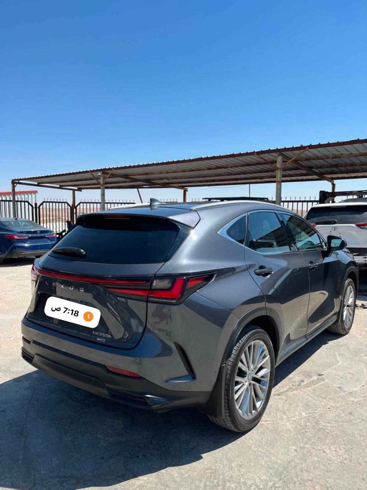 لكزس فئه nx350h 1/1
الوارد امريكي (بنيد +جاملغ وباب خلفي صبغ) فقط .

سونار مرفق مع منشور .

الله يبارك لمشتري .

رقم اربيل جديد باسمي هزه جديده 

عداد المشي 18الف 

مواصفات اعلى صنف بالكزس 

بصمات عدد 2+كارت بصمه 

بنوراما -

كشن حار بارد 

كشن احمر كهرباء

5كامرات محيطيه 360درجه

اوتو بارك اصطفاف ذكي .

كشن خلفي كهرباء تحكم من خلال شاشه 

صندوك كهرباء 

ستيرن حار 

تحديد مسار رادارت محيطيه وبعد هواي مواصفات ماتنعد 

بسعر 255فقط لاغير انسب لكزس بموديله سبب لبيع عدي ضرف ومكلفتني اكثر بس الحمدلله على كل حال

مكاني بغداد اليرموك او المنصور قرب نادي الفروسيه 

اتصال على ارقام تاليه .

***********

‭***********‬

نص مكتوب في الصور:
- 7:17 ص
- 7:18 ص