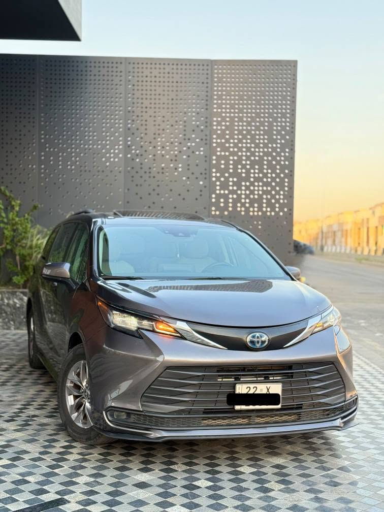 TOYOTA SIENNA LE PLUS 🇺🇸 2022        هايبريد

تويوتا سينا 2022 فول فول مواسفات 8راكب

سيارة ب اسمي تحويل مباشر 

محريك گير كفالة ماشي 102 الف

صبوغ سيارة اثنين قتعة مصبوغ
بدون دواخل ارباك

سيارة فول مواسفات :-

سلايد  فتحة + رادارات + كشنات كاراباي تدفء
بابين سلايد كاربايي + شحن مال موبايل
شاشه كبير كاميره 

رقم صاحيب

☎️(***********)اسیا
☎️(***********)کورک السليمانية, العراق

