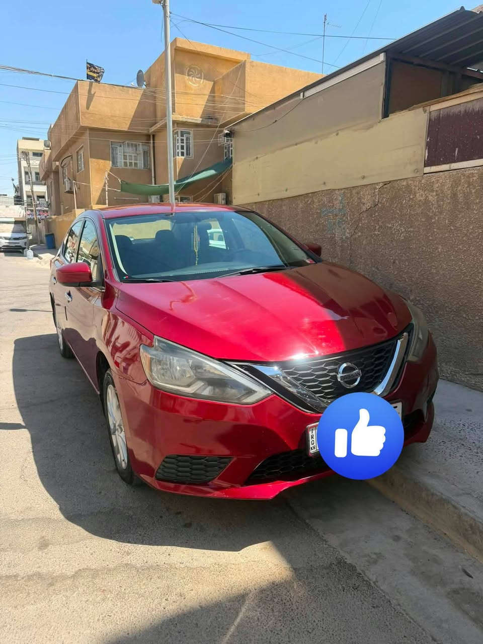 نيسان سنترا • حادث بسيط • ٢٠١٩