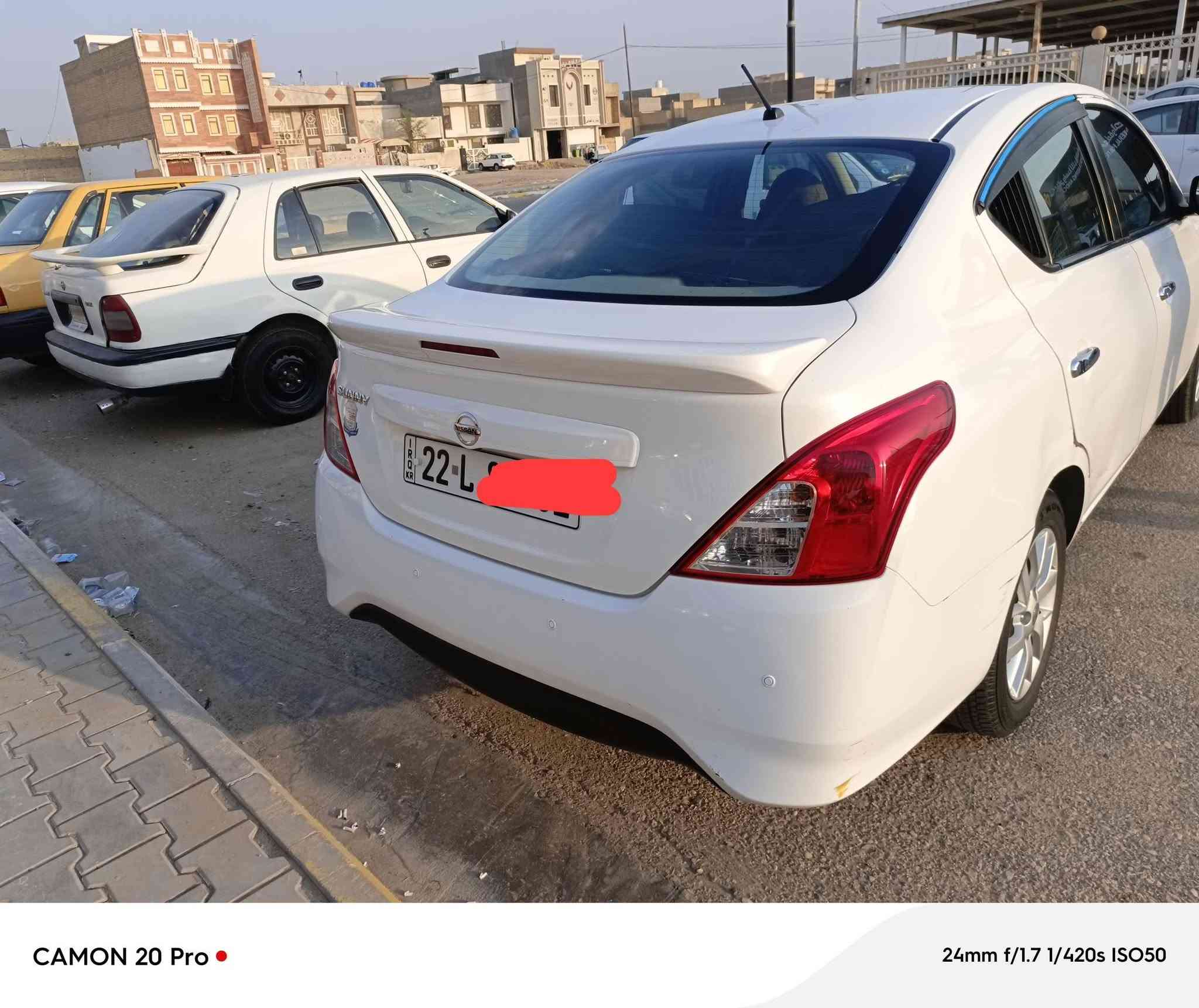 نيسان سني موديل 2024 ماشية 65 بيه بارد الباب الخلفي عكس السائق وشخوط بسيطة رقم أربيل السعر 110 شدة وعشرة وبيه مجال قليل
***********
