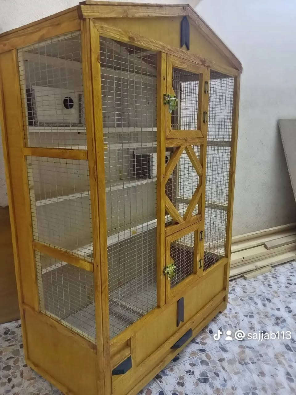قفص • ارتفاع ١٥٠ • واجهة ١٠٠