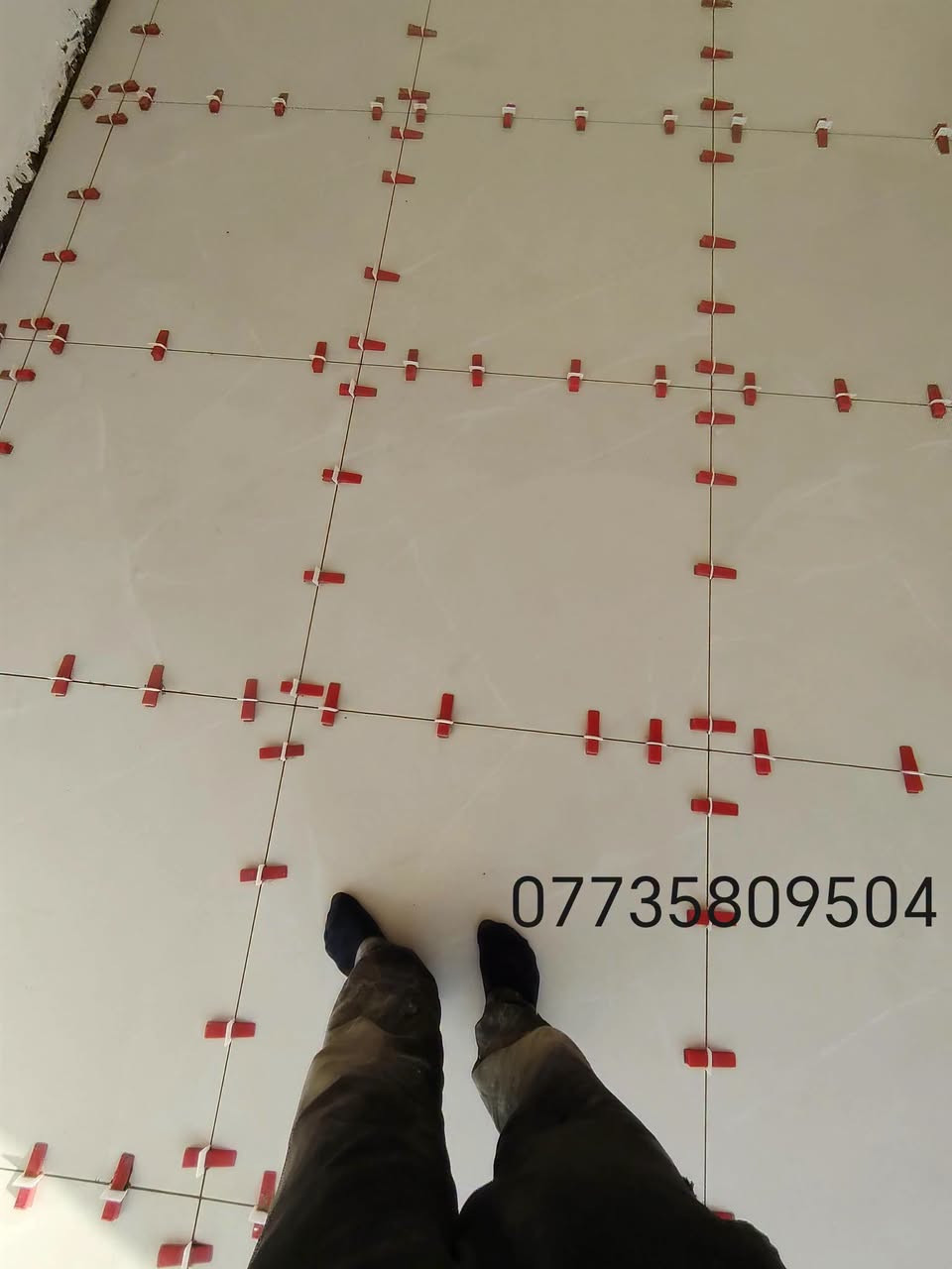 خلفه سيراميك متفرغ للعمل
نعمل سيراميك مرمر كرانيت بورسلاين
           بايات درج حجر قرض 
            استفسار اكثر اتصل
         *********** وات ساب
            *********** وات ساب
            ‏‪مستعدون لكافه أعمال الترميم

نص مكتوب في الصور:
- ***********