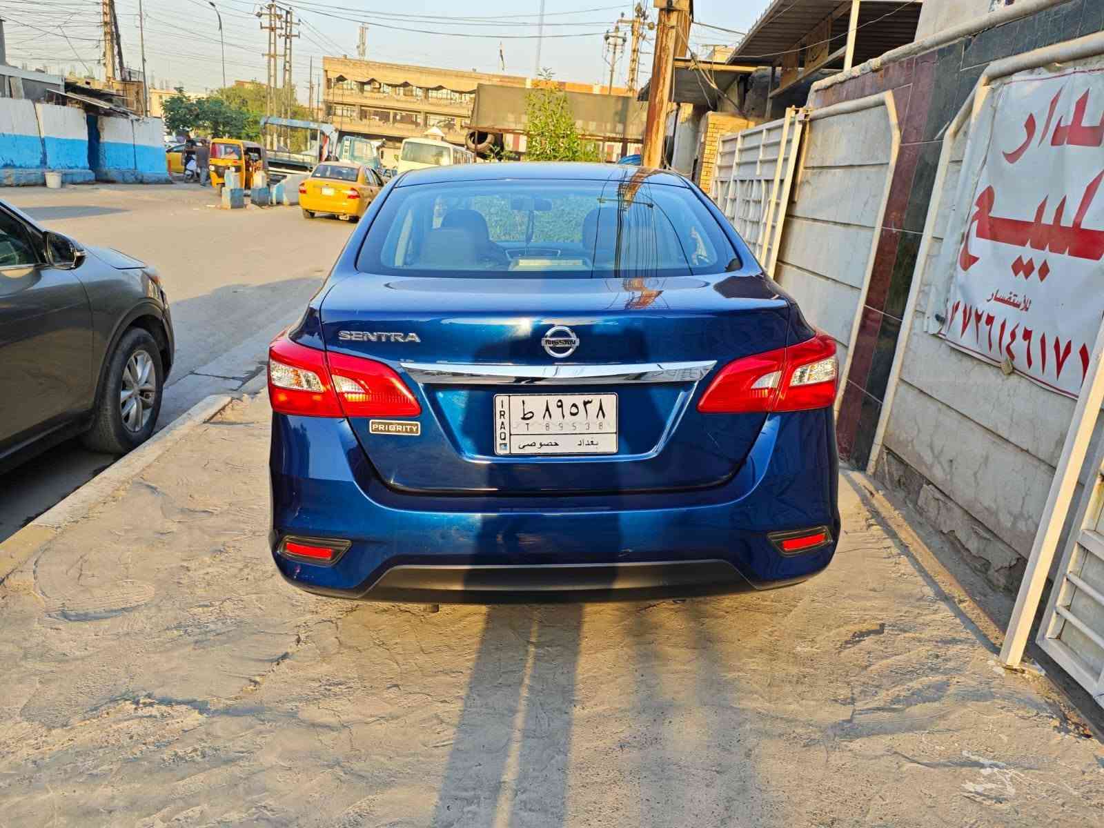 نيسان سنترا 2018
محرك 1800 - 4 سلندر 
وارد امريكي ماشية 41000ميل
حادث بسيط جاملغ امامي ايسر بدون ایرباك 
السعر 125 قابل للتفاوض للشراي
للتواصل و الاستفسار ***********
