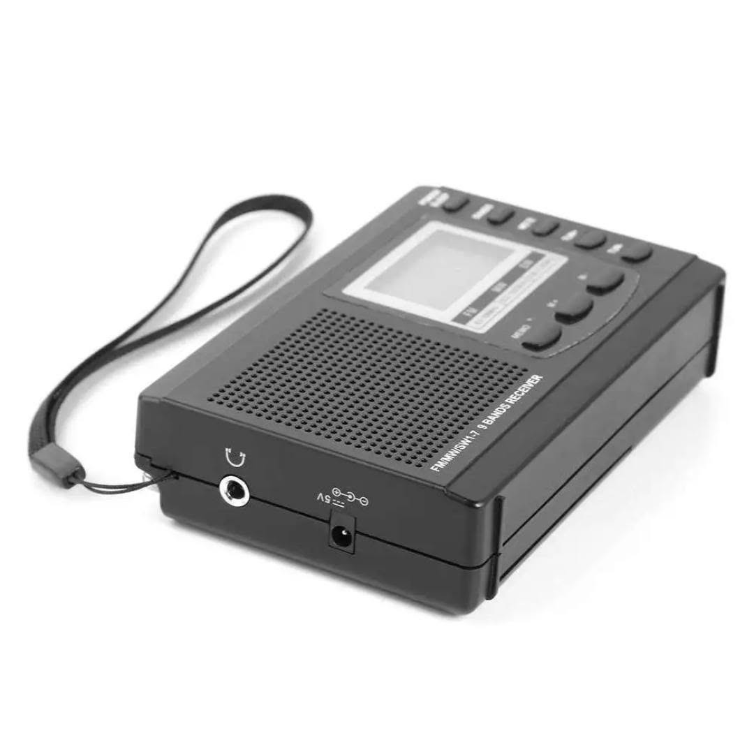 📻 راديو رقمي محمول متعدد الموجات (FM / AM / SW)
​استمتع بمحطاتك المفضلة بجودة صوت نقية وتصميم عصري يجمع بين الأصالة والتقنية الحديثة!
​✨ أبرز المواصفات والمميزات:
•  ​دعم شامل للموجات: استقبال كامل للأمواج (FM / AM / SW) عبر 9 نطاقات مختلفة لتغطية واسعة جداً. 
•  ​شاشة عرض ذكية: شاشة LCD رقمية مزودة بإضاءة خلفية (Backlit Screen) لسهولة الاستخدام ليلاً ونهاراً. 
•  ​بحث وتخزين تلقائي: نظام موالف رقمي متطور (Digital Tuner) مع خاصية التخزين التلقائي (ATS). 
•  ​سعة تخزين عالية: إمكانية حفظ حتى 60 محطة إذاعية في الذاكرة لسهولة الوصول إليها. 
•  ​صوت نقي: مكبر صوت مدمج بحجم 1.9 إنش يمنحك تجربة صوتية ستيريو ممتازة. 
•  ​إضافات عملية: مؤقت للنوم (Sleep Timer)، ومنفذ خاص لسماعات الأذن (Headphone Jack Stereo). 
•  ​طاقة التشغيل: يعمل بكل سهولة بواسطة 2 بطارية نوع AA. 
• ​محتويات العلبة: الجهاز، سماعات أذن، كيبل طاقة، ودليل الاستخدام.
​💰 الأسعار والعروض:
•  ​سعر القطعة:30 ألف دينار فقط. 
•  ​التوصيل: متوفر لجميع أنحاء العراق بسعر 5 آلاف دينار فقط. 
• ​متوفر جملة ومفرد.
​📞 للطلب والاستفسار:
​يرجى التواصل عبر الأرقام التالية (متوفر اتصال / واتساب):
• ​***********
• ​***********
​سارع بالطلب فالكمية محدودة! 🚚✨
