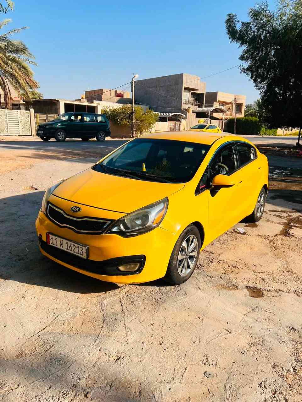 كيا ريو  خليجي موديل 14  مكينه 1600 رقم إنكليزي بأسمي مكينه جديده كير مامفتوح تبريد ثلج نضام ايكو منضومة غاز سنويه 2031 سياره ماناقصه شي السعر 85 الرقم *********** رقم بغداد مكان السياره بابل

