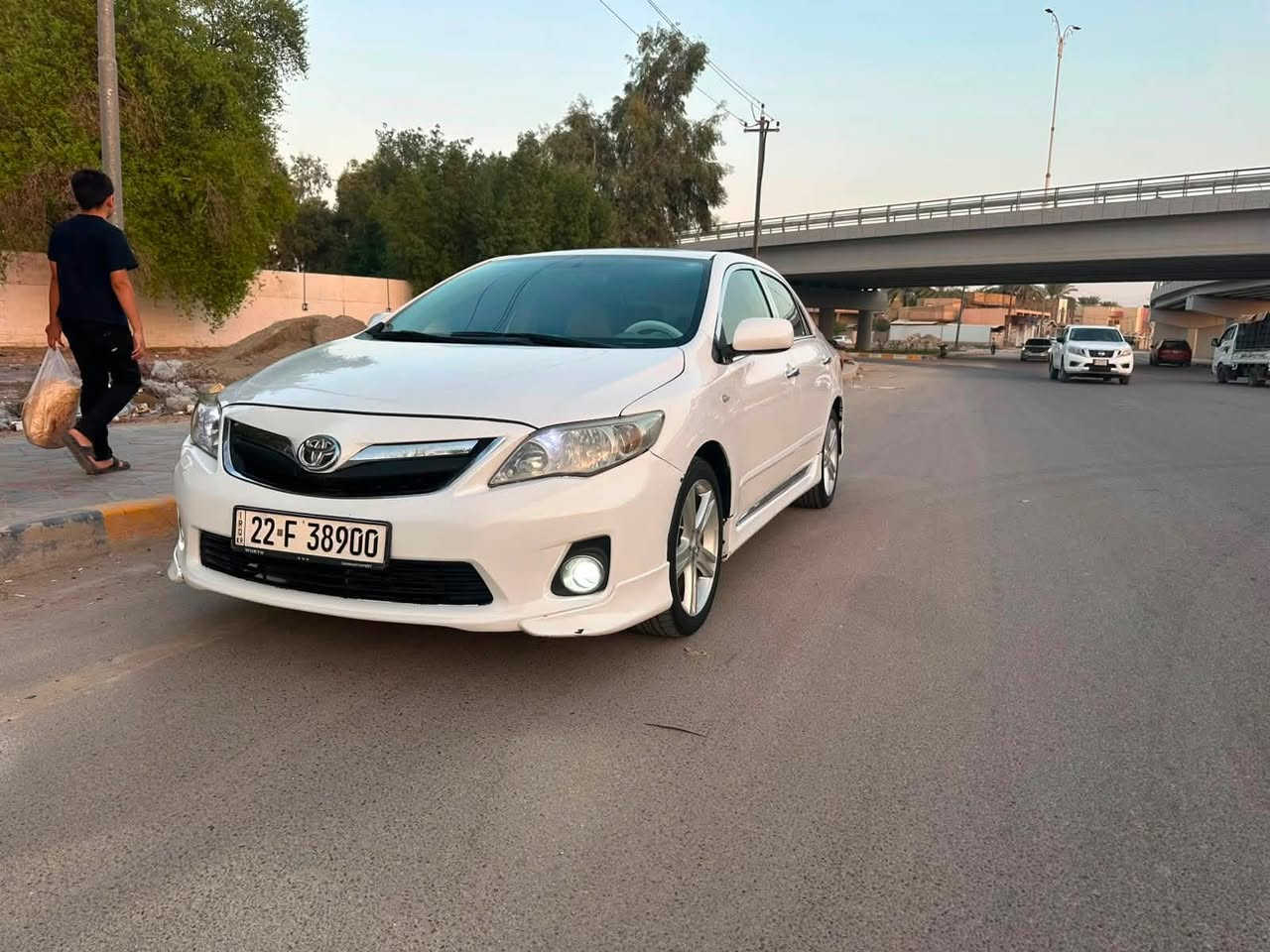 السلام عليكم كورلا موديل 2012 خليجي بدون صبخ فقط بيه ٣ بارد جاملغات الاثنين الاماميه + يم الخلف بارد شبر يم الدور الباقي كفاله 
العنوان/ الحله
رقم الهاتف ***********
السعر 130$
