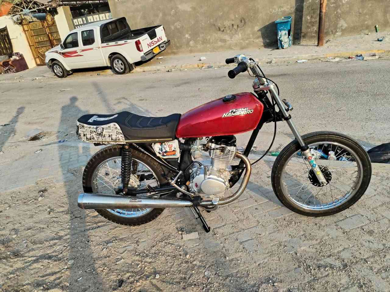 السلام عليكم راجس يجي نامه ا الحربه اي شيء ما ناقصها ما مفتوحه دراجه جاهزه من كل شيء سعر 550 وبيها مجال  مكاني بصره جمعيات شراي هذا رقمي ***********
