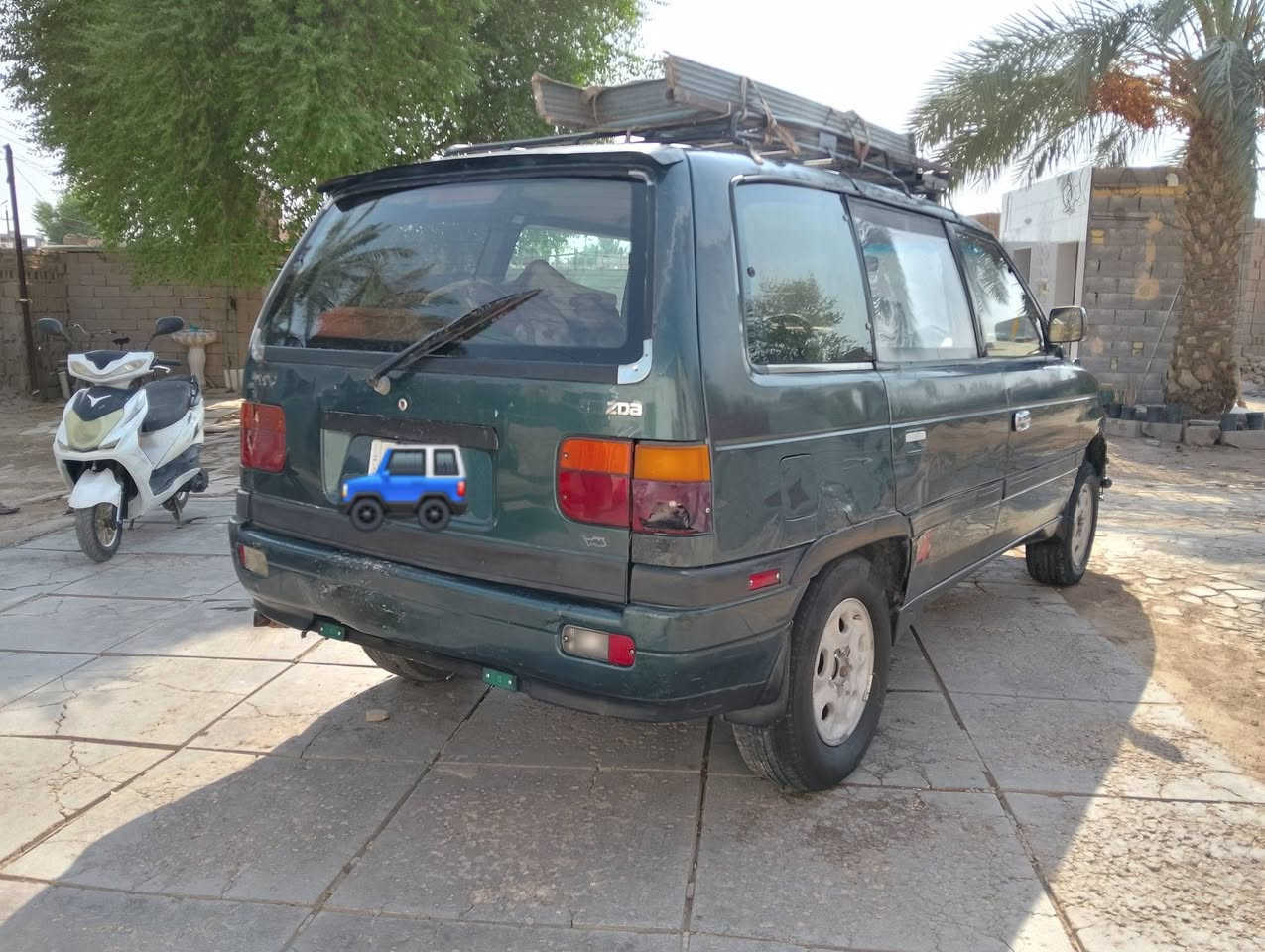 للبيع مازده ام بي في mpv موديل 1994 رقم ذي قار خصوصي 7 راكب محرك ثري واي گير اوتوماتيك 
عنوان السياره ذي قار ـ الدواية السياره جاهزه ومرتبه 
للاستفسار الاتصال على الرقم *********** ابو جعفر الحداد 
محمد السلطان 

كروب بيع وشراء السيارات الحديثه والقديم الناصريه
