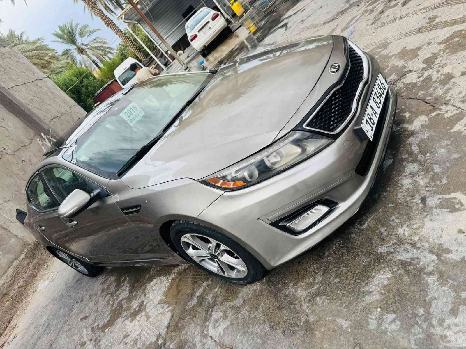 اوبتيما • ٢٠١٥ • حادثة أمامية