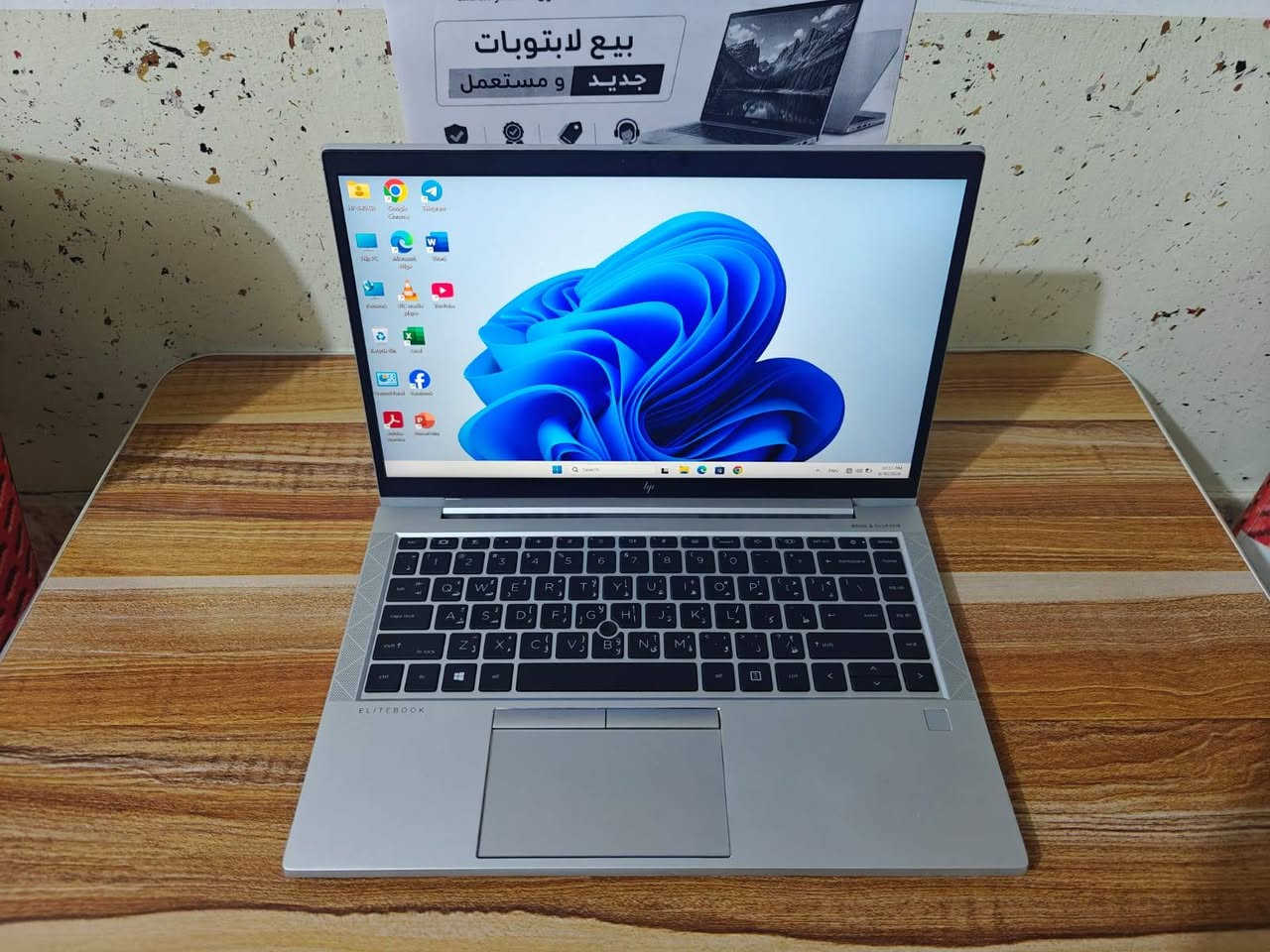 ✨ لا يفوتك العرض ينتهي حتى نفاذ الكمية🔥

💻 HP EliteBook 840 G8 – الجيل 11

💰 السعر:370 ألف نهائي 
...........................
🔧 المواصفات:
🔹 معالج: Intel Core i5-1135G7 – الجيل 11
🔹 الرام: RAM:8GB DDR4
🔹 تخزين: 256GB M.2 NVMe SSD – سريع جداً
🔹 شاشة: 14 إنش FHD
🔹 كرت شاشة: Intel Iris Xe Graphics
🔹 نظام التشغيل: windows 11 pro الاصلي مفعل  
.........................................
💡 شنو يناسبك بيه؟
✔️ شغل يومي ومكتبي بدون بطء
✔️ دراسة أونلاين ومحاضرات Zoom / Google Meet
✔️ تصفح ومواقع تواصل سريع
✔️ فوتوشوب وتصميم خفيف
✔️ أفلام وفيديو بدقة عالية
---
📦 المرفقات:
✅ جنطة + شاحن
✅ ضمان استبدال أسبوع
🚚 توصيل لكل المحافظات

📲 للطلب والاستفسار:
واتساب: ***********
📞 اتصال: ***********
