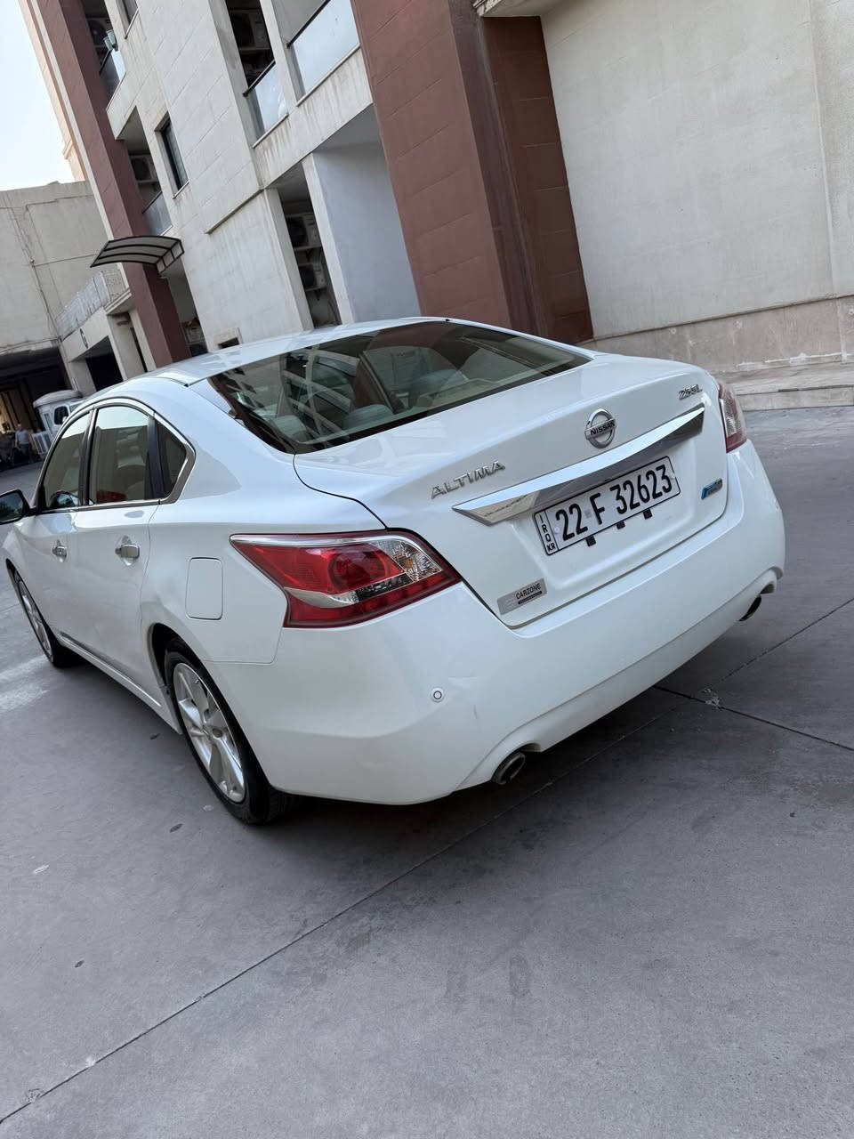 Altima 2013 SL خەلیجی
شەریکە sardar
هەموو شتەکی بە شەرت ٤ تایەی تازەی لەسەرە 
هیچ هیچی نیە بێ سبوغ کەمەک PDR و قەلەمکاری هەیە
یەک دەستە سەیارەکە و زۆر زۆر خاوێن مایتەوە
110,000 KM ڕۆیشتیە 
نرخیشی 11,000$ مەجالیشی تێدایە
ئەگەر موشتەری پەیوەندی بکە بەو ژمارەوە
لە WhatsApp :***********
شوێن هەوڵیر أربيل, العراق
