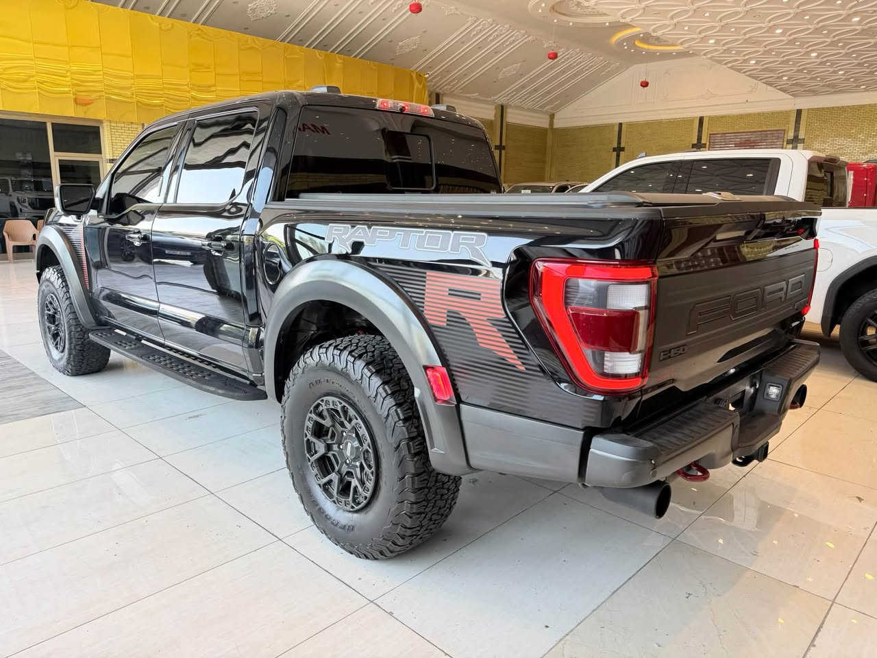 MARHABA CARS ERBIL
——————————
BRAND : FORD F150
CLASS : RAPTOR F37
ENGINE : V6 - 3.5T - 4x4
STATUE : CLEAN TITLE كلين تايتل 
YEAR : 2022
PRICE : $$ 
COUNTER : 58,000 MILE
IMPORTING : وارد امريكي
ADRESS : Erbil , أربيل شارع ١٠٠م صف دائرة گمرگ
FOR IFORMATION CALL US :
MARHABA CARS 
 📞 : ***********
