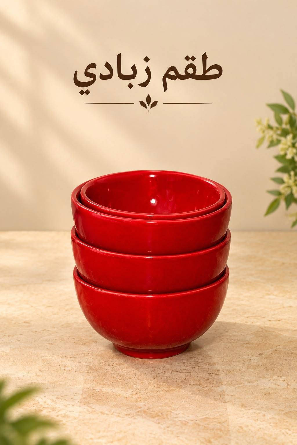 كربلاء المقدسة • طقم فناجين قهوة • صحون رمضانية