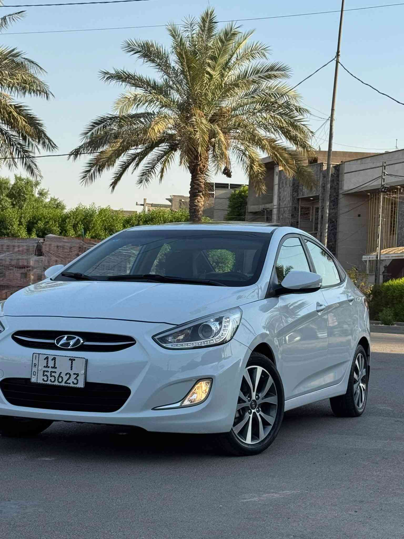 السلام عليكم للبيع اكسنت 2018  خليجيه مكفوله وجديده ماشيه 57 للاستفسار *********** بغداد السيديه
