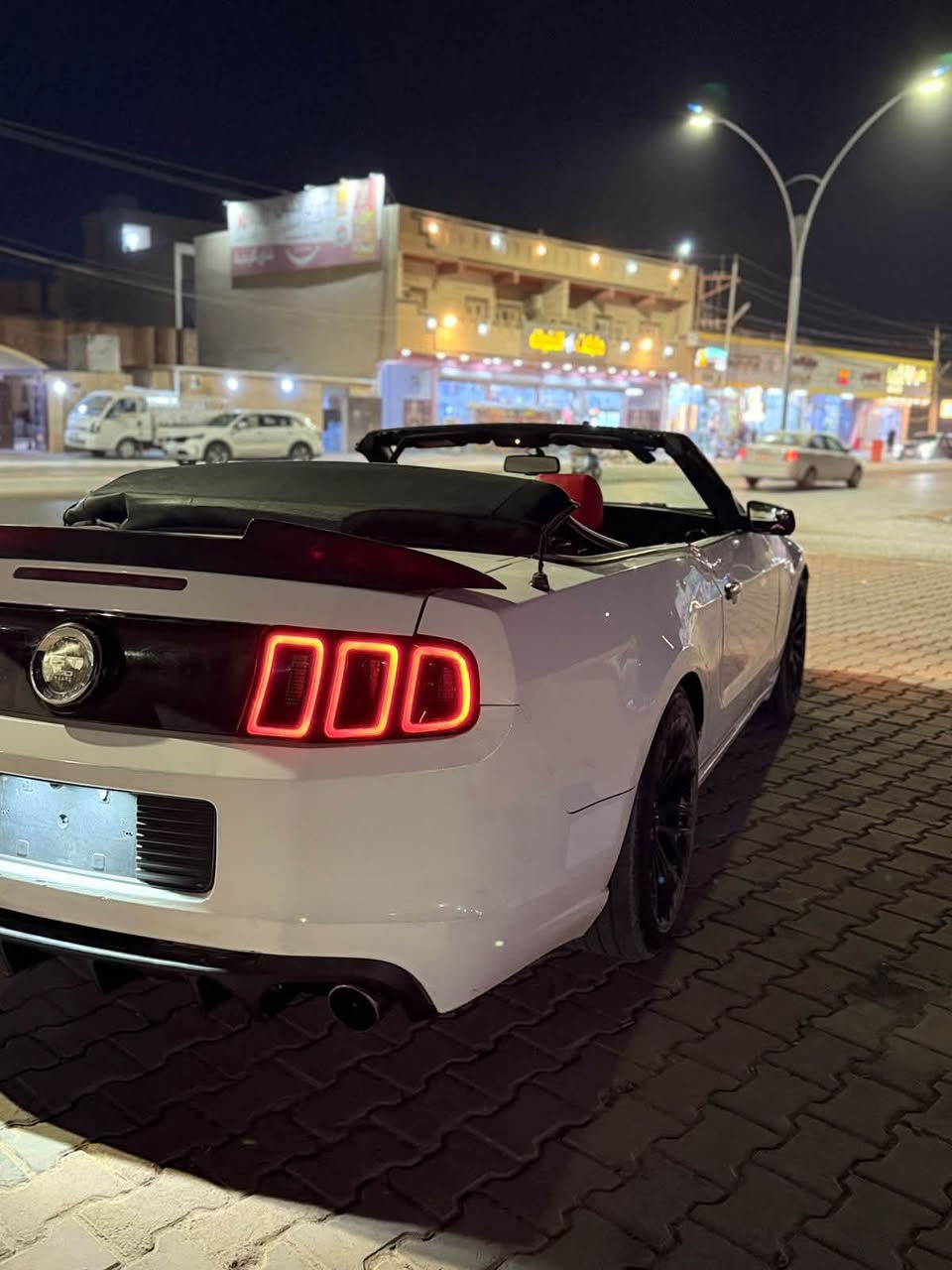 فورد موستنك 2013 🐎
محرك 6 سلندر (3700cc)
السيارة كشف 
( ماطور شغال 100‎%‎ وغلاف جديد ) 
رقم اربيل انكليزي 
(شرط التحويل)
غرفة جلد احمر 
(دركه وكشنات كلش نظيفه) 
شرط كير محرك اكسل (100‎%‎)
تبريد تدفئة وبوابات شغال 
صدر نظيف وتايرات جدد قبل شهر شديتها 
ضرر امريكا خشم جاملغ وبيهه بارد بالجاملغ الخلفي شي قليل 
دفيوزر رياضي 
سياره بيهه سستم صوت رهيب 
بگلايت سموك 
السياره كلش كاعده بالواقع احلى من الصور 
السعر 95$ وبيهه مجال  
مكاني تكريت 
السياره نقصها كماليات بسيطه مو شي اساسي حتى ماتجي تفحص وتكول 

***********
