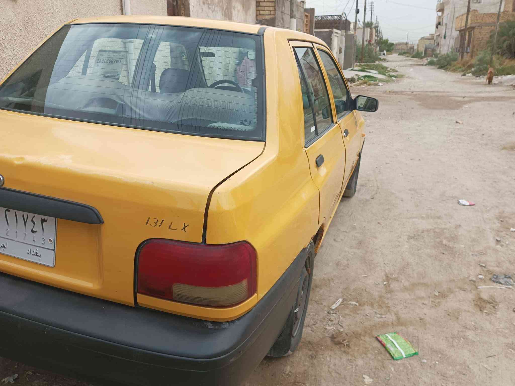 السلام عليكم
سايبا 15 باسمي 

غرامات مابيها 

الهيئة اروح وياك واصفرها كدامك

محرك تجفيت عام اصلي 

تبريد شغال صدر امامي خلفي جديد

الشواصي نظيفه بس مبدل لغد ربغ ايسر بسبب الخياس والشخاطات الجهتين ركبتهن يم حكيم شواصي شغل درجه اولى وعايفة مصابغة حتى ما اغش العالم موضح بالصور مابيها صبغ السيارة ولا دعمه 

الشراي يتفضل خاص او يتصل 

***********

مكاني بغداد 

السعر 32 وبيها مجال
