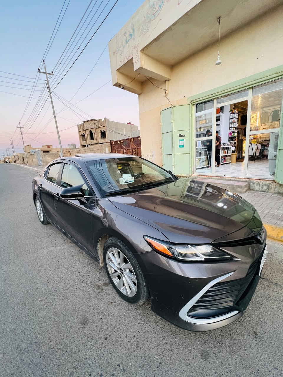 🚗 تويوتا كامري LE - 2022
المواصفات: وارد أمريكي
 الضرر: قطعتين (البابين عكس السائق كلير بدون فتح)
💰 السعر: 185
للتواصل والاستفسار ***********
مكان السيارة صلاح الدين بيجي البوطعمه
