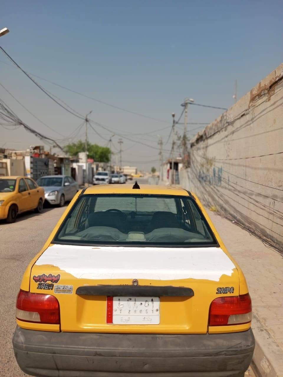 سلام عليكم سيارة سايبه مديل 2009محرك وكير جديد رقم بغداد تحويل مباشر مصفره هيه وغرامات مكان كربلاء بدون ضربه استفسار على رقم ***********
