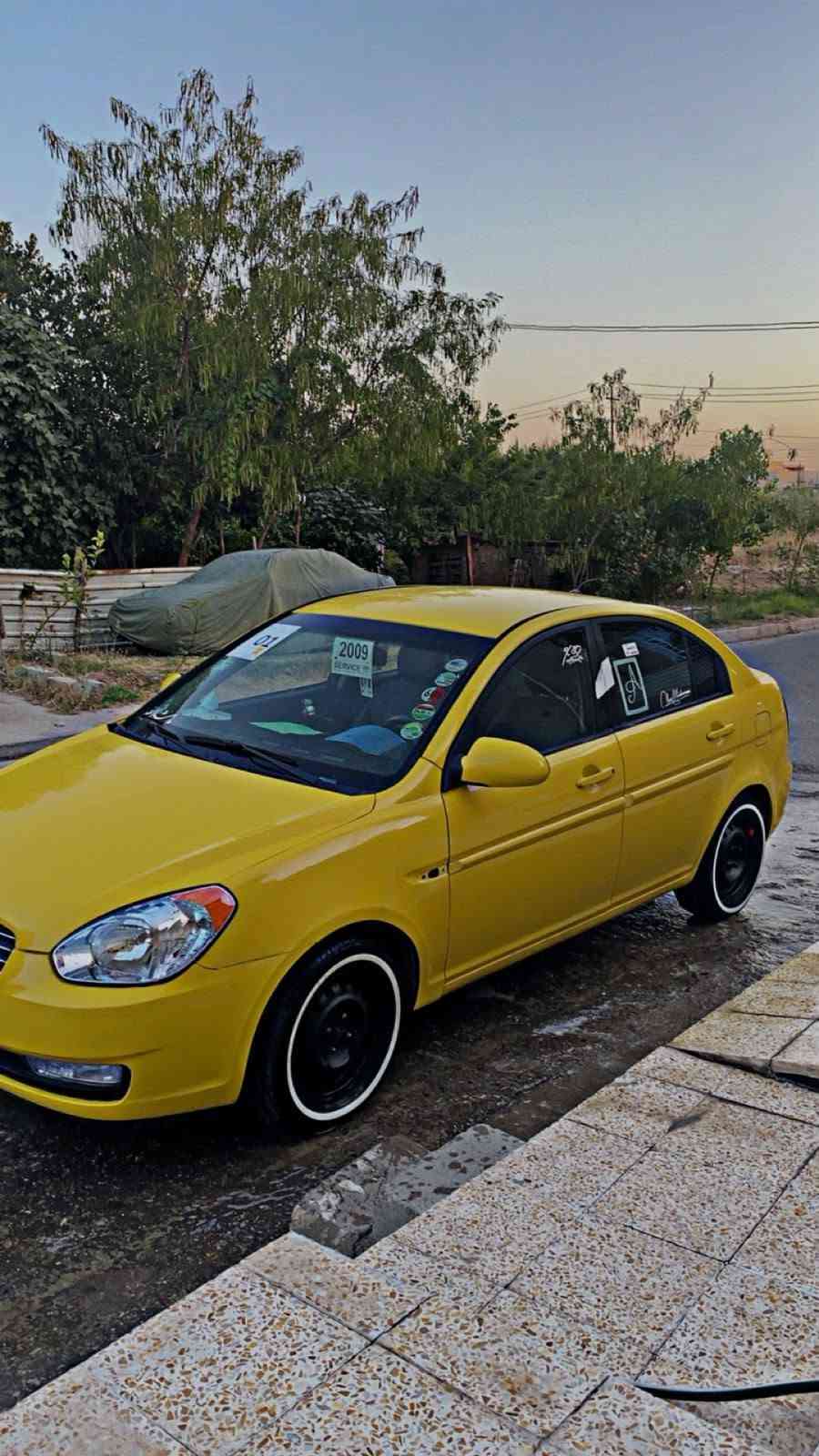 بيع نقد اكسنت 2009امريكي
رقم ذي قار مشروع وطني سنويه ل28 صاحبه ب الموصل وتحويل بلموصل 
 بيها قطع مبدله بدون دواخل و لا جكوج ولا أي ضرر بيها 
طخم تاير جديد 
صدر جديد 
حداديه جديده صبغ جديد بطاقه بانزين بيها 
شاشه اندوريد الاصليه سستم صوت السعر 80 وبيها الاتصال على الرقم التالي كورك *********** اسيا واتساب *********** أبو رعد
