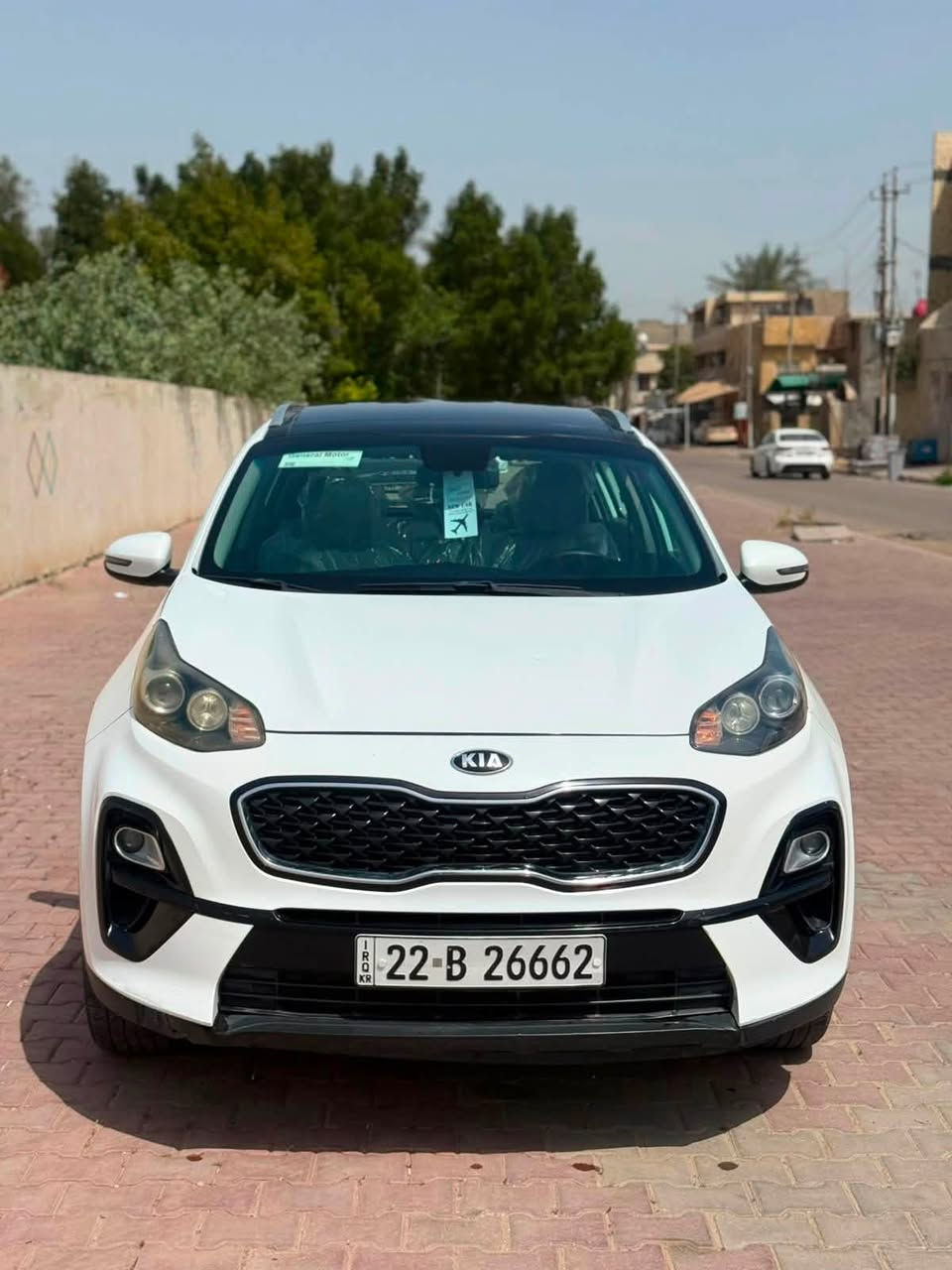 سلام عليكم لبيع كيا سبورتج مديل ٢٠١٩ خيليجي  بيها جاملغ  امامي فقط صبغ ودعاميه مكينه ١٦٠٠ gdi معروضه ١٦٣ وبيها مجال بسيط  ماشيه ١١٧ كيلو بغداد حي العدل *********** 
بانوراما
جلد
جنطه كهرباء
قطعتين تبريد
داخل جلد رصاصي
