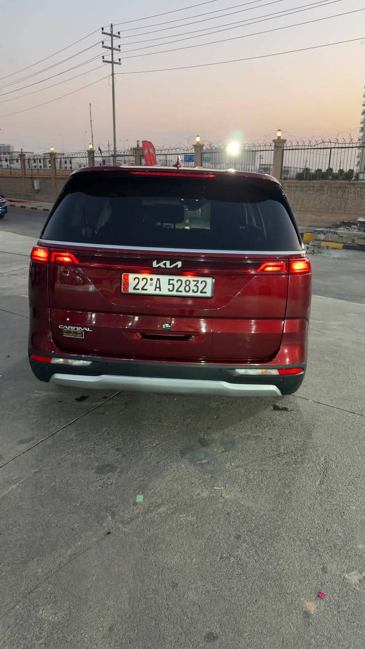 سلام عليكم 
كيا كرنفال 2024 دخول جديد تسجيل قبل 4 ايام رقم احمر اجرة اربيل باسمي سنوية جديدة 2031 حادثها الجاملغ الايسر الخلفي مع الباب بجم كبس سيارة جاهزة ونظيفة مكان السيارة اربيل السعر 260 ورقة 
***********
