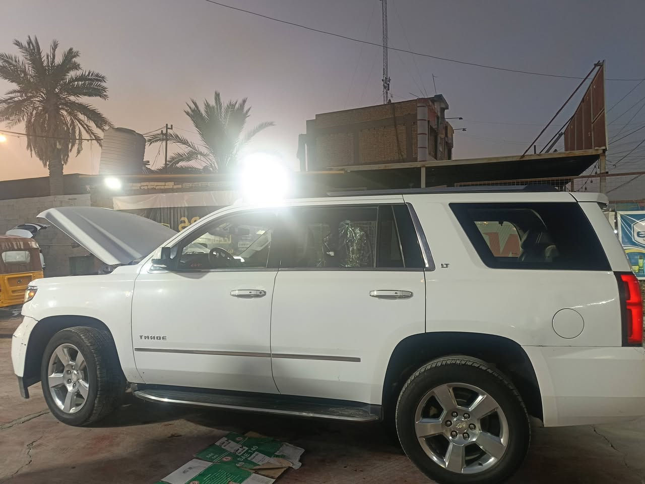 تاهو بوليسي وارد امركي موديل 2019 ماشي 110الف كيلو متر باسمي رقم بغداد مكان سياره الشعب السعر30الف دولار الاتصال على الرقم ***********
