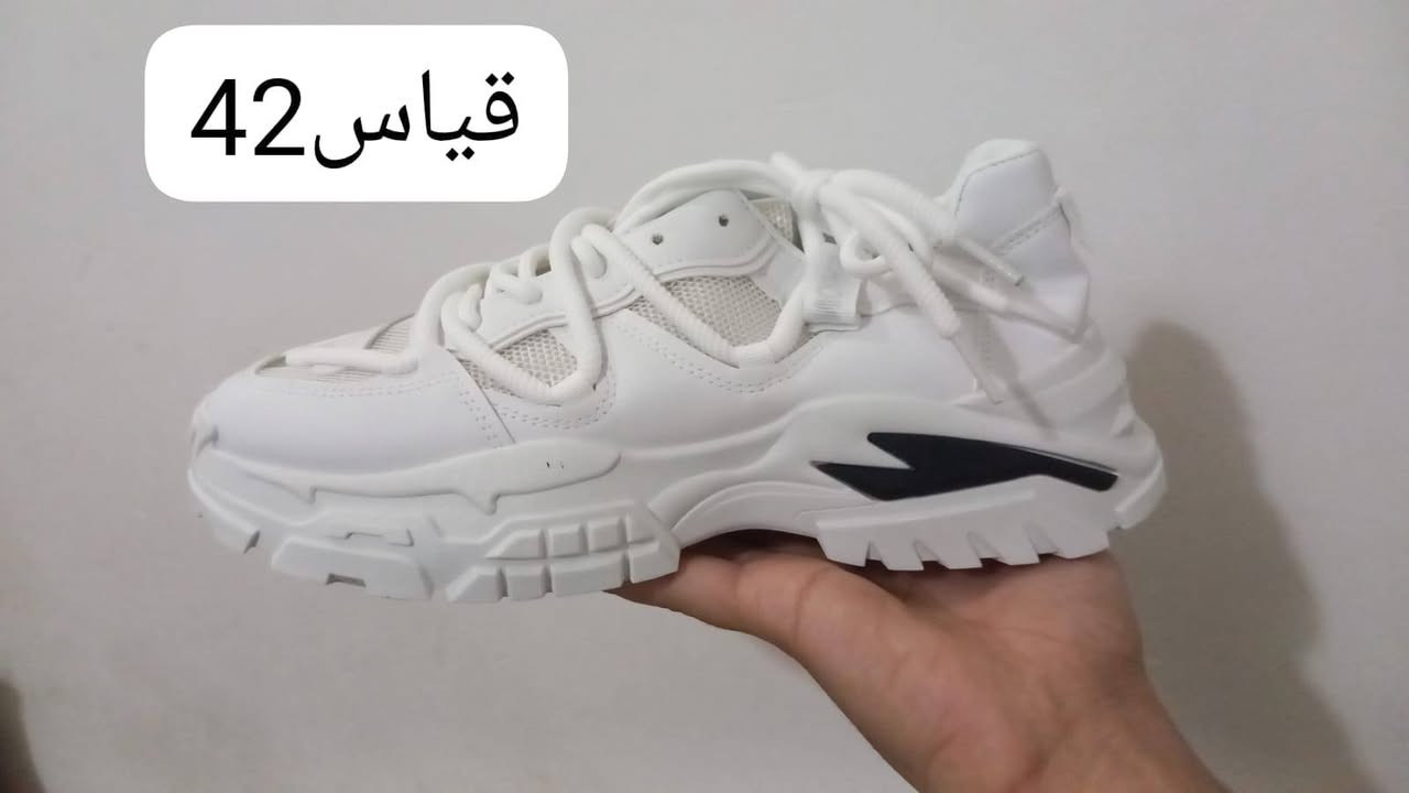 سلام عليكم  اي قطعه 8ثنين ب 15
يتوفر توصيل داخل لمحافضه توصيل 2الفين رقمي للتواصل *********** وتساب  ملاحضه لقطع كله جديد

نص مكتوب في الصور:
- قياس 44
- قياس 42
- قياس 41