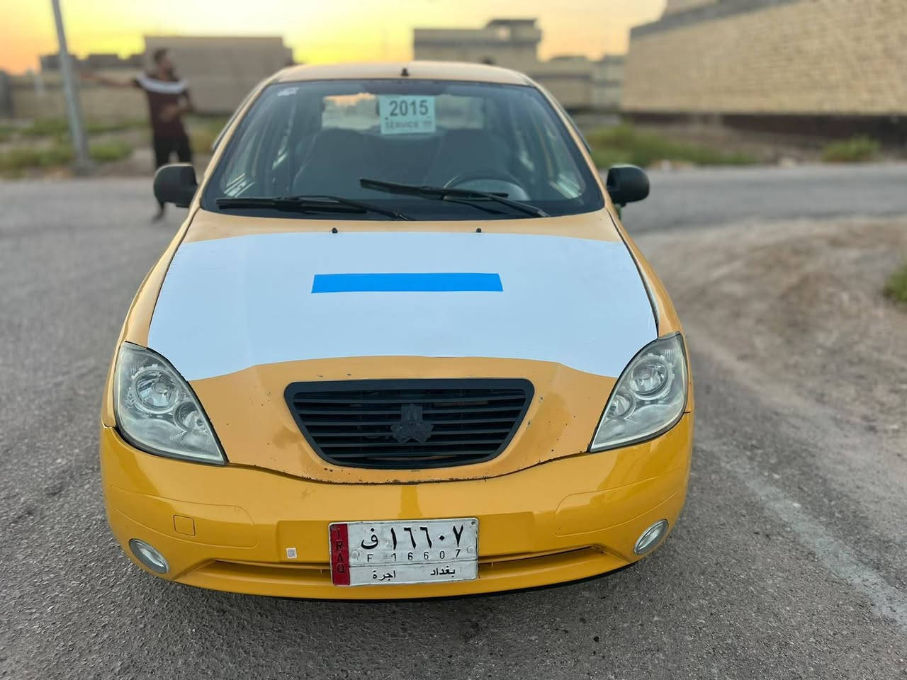 السلام عليكم طيبه ٢٠١٥ رقم بغداد مصفره هيئه وغرامات كير ومحرك كفاله حداديه جديده تخم تاير جديد سياره مكفوله كفاله عامه لا ضربه ولا تبديل العنوان بابل قرب سيطرت الاثار السعر ٢٨ وبيها مجال سياره جديده ***********
