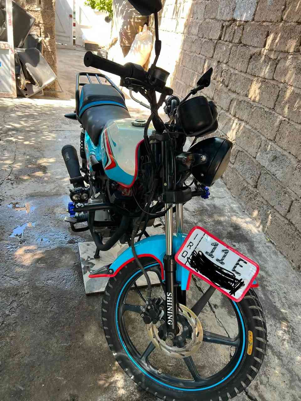 السلام عليكم شباب
شاينك للبيع موديل ٢٣ محرك ١٥٠

رقم بغداد  انكليزي مشروع وطني وين متريد تتحول 

الدراجه بأسمي شباب سنويه لل٢٩ يله تنتهي 

الدراجه حلوه ونظيفه وممشاها كدامكم 

كلها شغاله من اشاير ودشبول وكامله خير من الله مال جناي

السعر ١٦٠٠ وبيها مجال 

الموقع ديالى /بعقوبه /جسر خرنابات

***********
