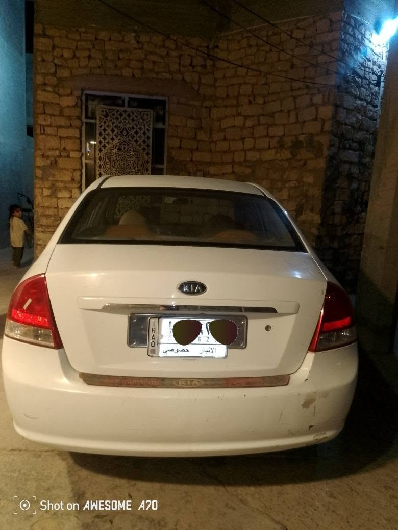 سبكترا 2007خليجي محرك 1600گير ومحرك كفاله وصبغ ماكو بس تكحيل بصيط تخم تاير تبريد ثلج صدر امامي خلفي تمام كهربايات كلها شغاله حالة السياره كلش جيد جداً ما تصرف عليها اي شي السعر 75ورقه  قفل قفل قفل ولمو شراي لا يتعبني ولا يتعب نفسه للستفسار ***********مكان السياره الانبار الرمادي الصوفيه
