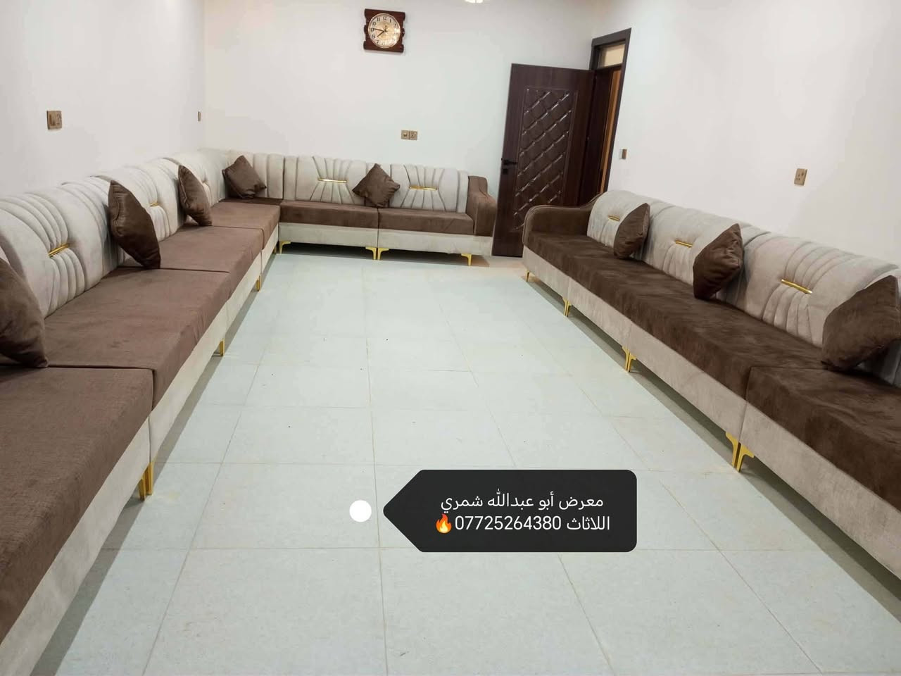 معرض ابو عبدلله الشمري
نضام قسطين او ثلاثه حسب تفاهم او نقد 
تم تجهيز احد زبائنا لكرام تفصال حسب طلب وحسب اختيار لون ولموديل مبارك لكم وبيتولعامر العنوان تكريت الديوم مقابل اسواق الزوبعي للاستفسار خاص او اتصال ***********متوفر وتساب
