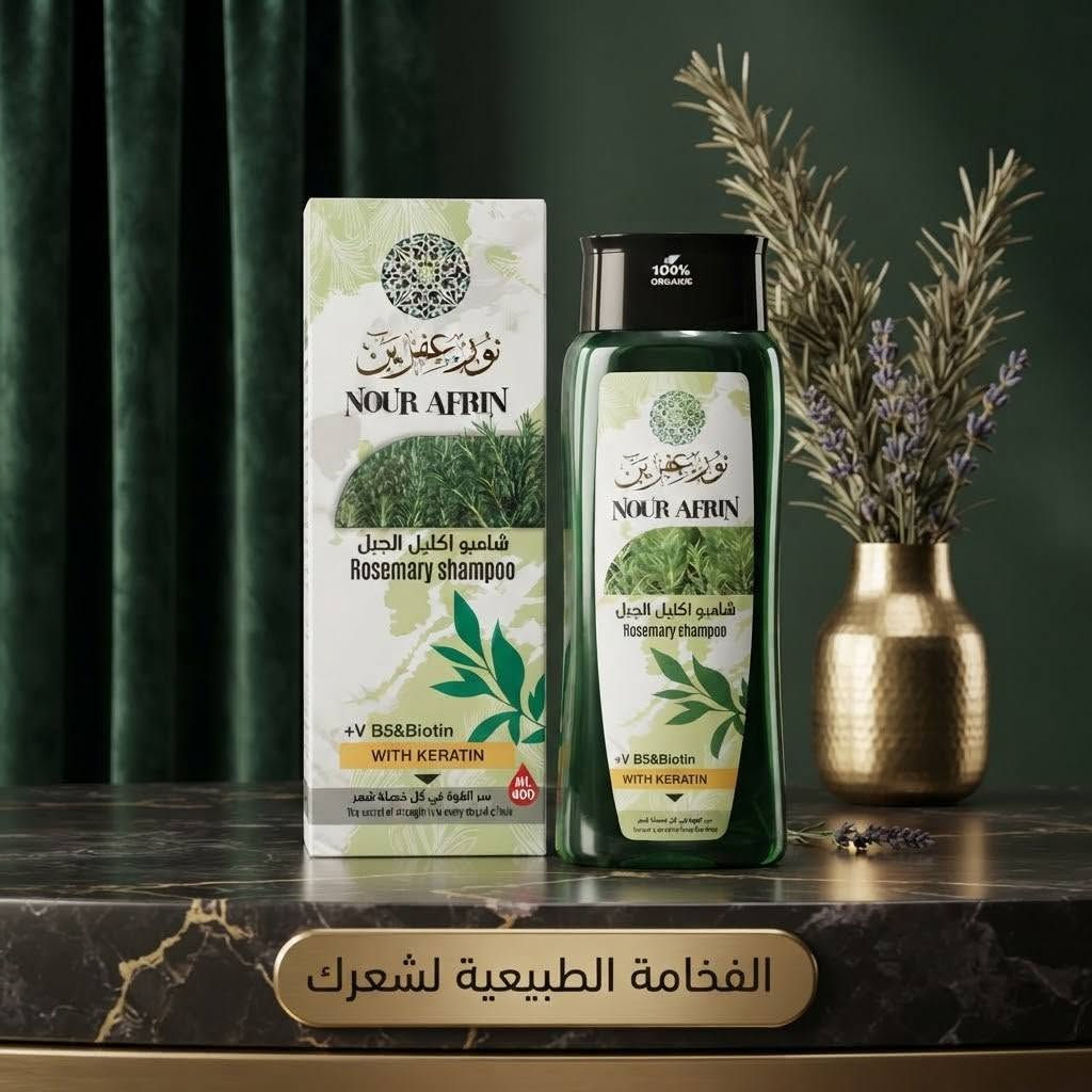 شوفو شنو وصل 😍
خلونه من الشامبوات الاعتياديه 
ونسولف على الشامبوات الطبيعية 
المبدعة *نور عفرين* 
متوفر ب5 انواع
🤍 مسك العزال نقاء يقوح عطرا وينعش الحواس 
💚إكليل الجبل سر القوة في كل خصلة 
💚صبار الالوفيرا اقوى ترطيب لشعر الجاف 
🖤حبة البركة للشعر الداكن نعومة كالحرير
❤️العود الاصفهاني سر الشعر القوي والعطر الملكي الفاخر
🥰طبعا اهم خالي من السيلكون 
😍ومدعم بالكرياتين
الحجم 400ml
كلشي جديد راح يكون موجود 
بقناتنه غلى التليكرام🌷 
https://t.me/ansdAna
#انسب_الاسعار 😍😍
التوصيل متوفر لجميع انحاء ❤️العراق ❤️
واي طلب اكثر من 45 توصيل مجاني 
للتواصل السريع الاتصال على الرقم او المراسلة على الواتس اب 
***********

نص مكتوب في الصور:
- الفخامة في كل قطرة - نور عفرين
- الفخامة الطبيعية لشعرك