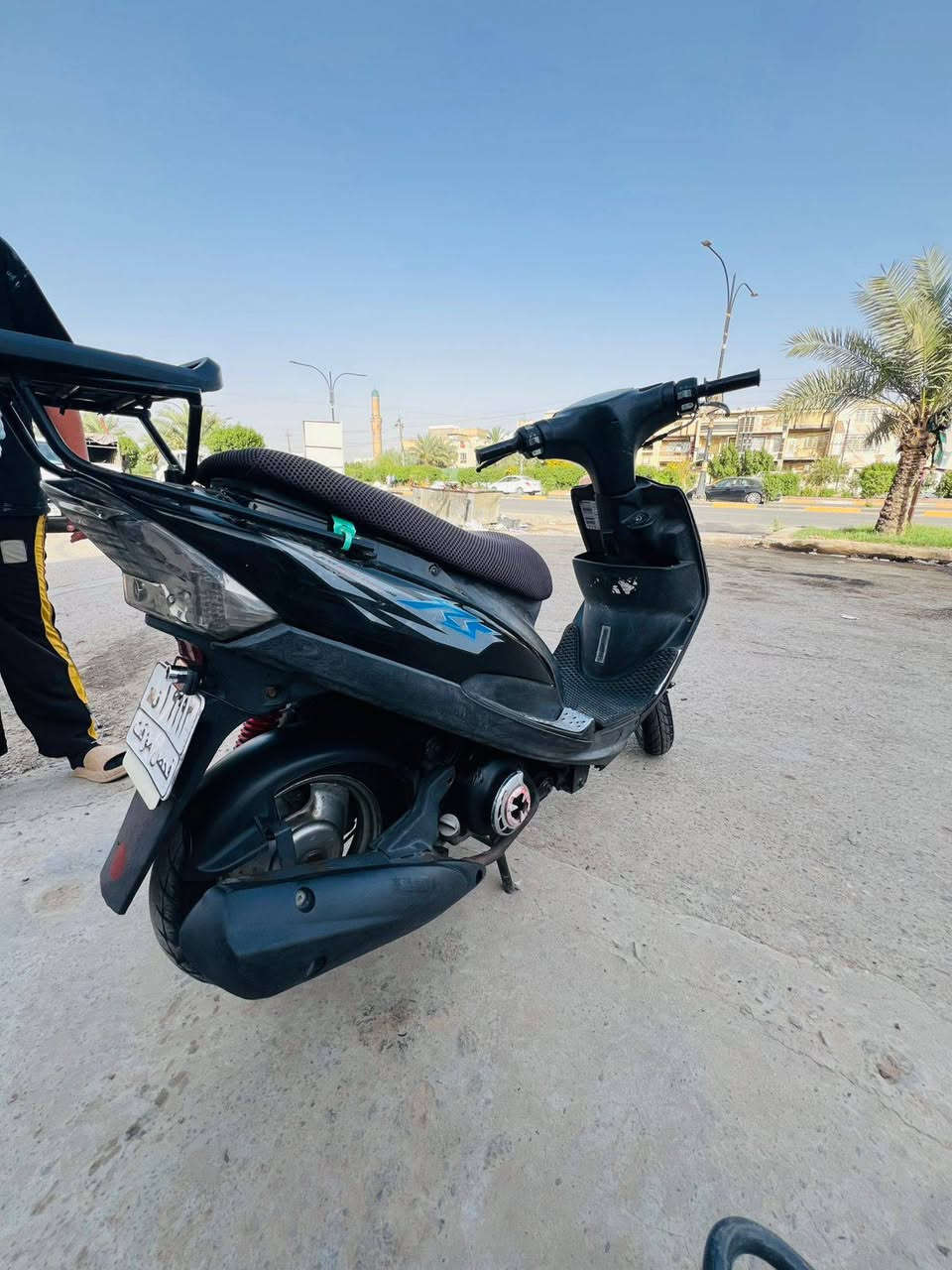 سلام عليكم اخوان ماكس عدله لبيع نضيفه دراجه مكفوله من كلشي من تبخير تنقيص دراجه نضيفه مكينه ناعمه تخبل شلعه معدله طياره مكينه برغي ما مامفتوح اطيك ترأي الئ بصره دراجه حلوه كهربياته كله شغله نكره سلف هندر ختم واحد.دراجه مل جناي مو بيع شراي رقمي *********** سعر دراجه 625الف مكاني بغداد الكاظميه
