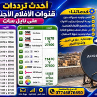 ترددات نايل سات • تنصيب الستلايت • برمجة رسيفر