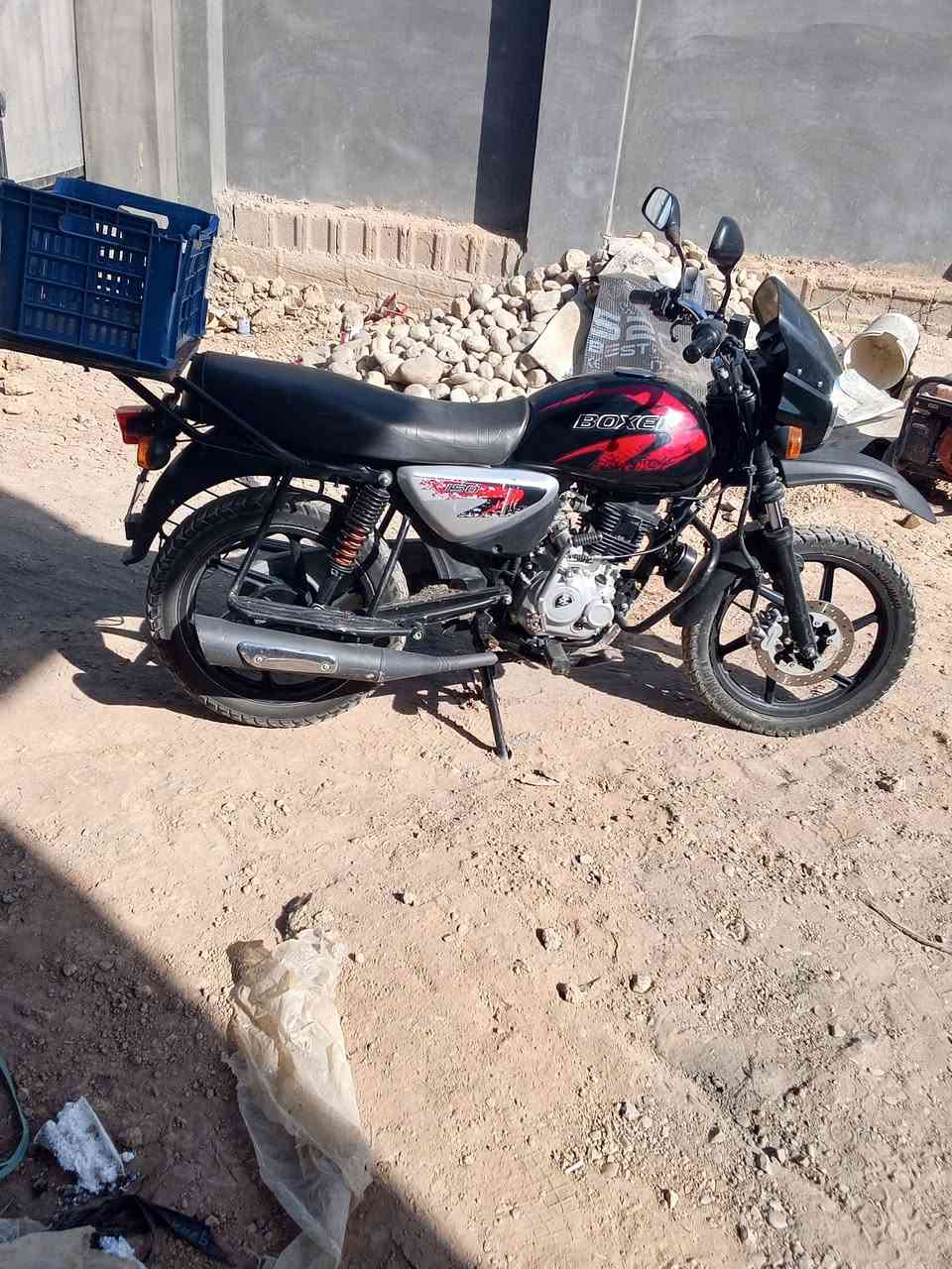 سلام عليكم دراجه بوكسر موديل2021 مرقم  ديالى دراجه رقم عربي تحويل ثاني الدراجه مكفوله كفاله عامه العنوان ديالى بعقوبة خرنابات رقم الهاتف ***********

