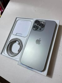 ايفون ١٥ برو ماكس ذاكره ٢٥٦ بطارية ٨٥ ماستر غراض كامله جهاز نظافه ١٠٠ ...