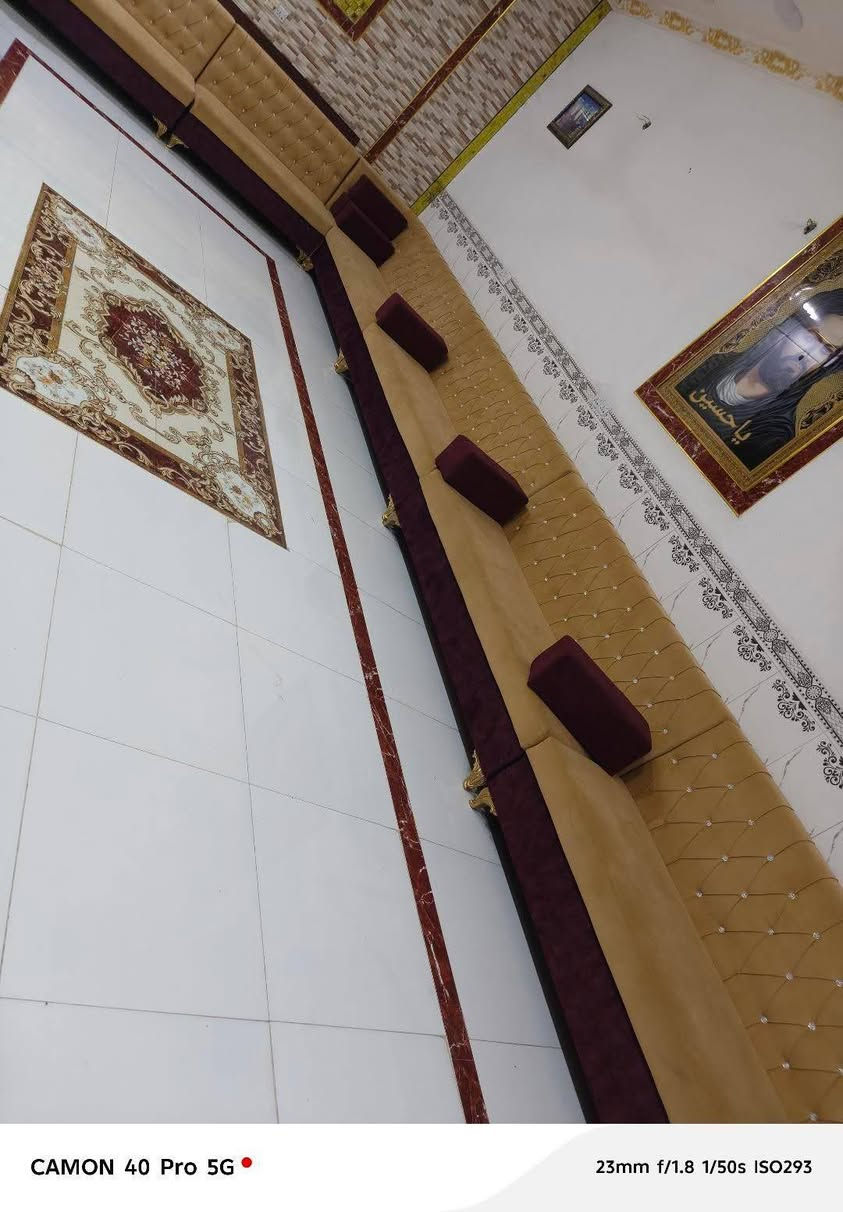 مكلف بل نشر للبيع  #ديوان تسكام 25 متر مستخدم شي قليل يكفي استقبال 10×4 مع مساند 12 سعر مناسب للاستفسار تصال *********** مكلف أتصل ..لا تراسل 
#صويرة

نص مكتوب في الصور:
- CAMON 40 Pro 5G 23mm f/1.8 1/50s ISO265
- CAMON 40 Pro 5G
- 23mm f/1.8 1/50s ISO293
- 23mm f/1.8 1/50s ISO438