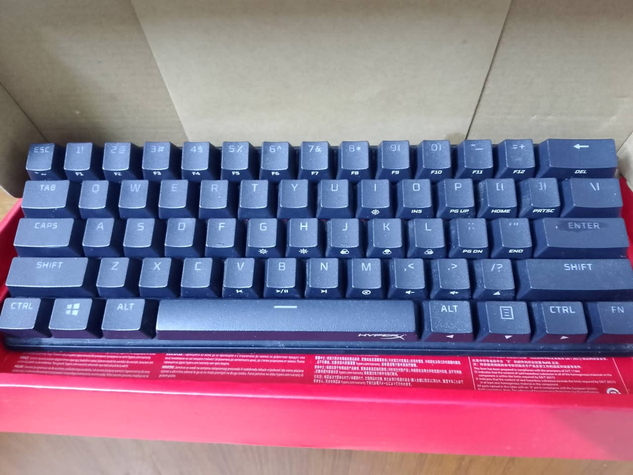للبيع كيبورد HyperX Alloy Origins 60
بـ 65 الف 
للأستفسار واتساب ***********
