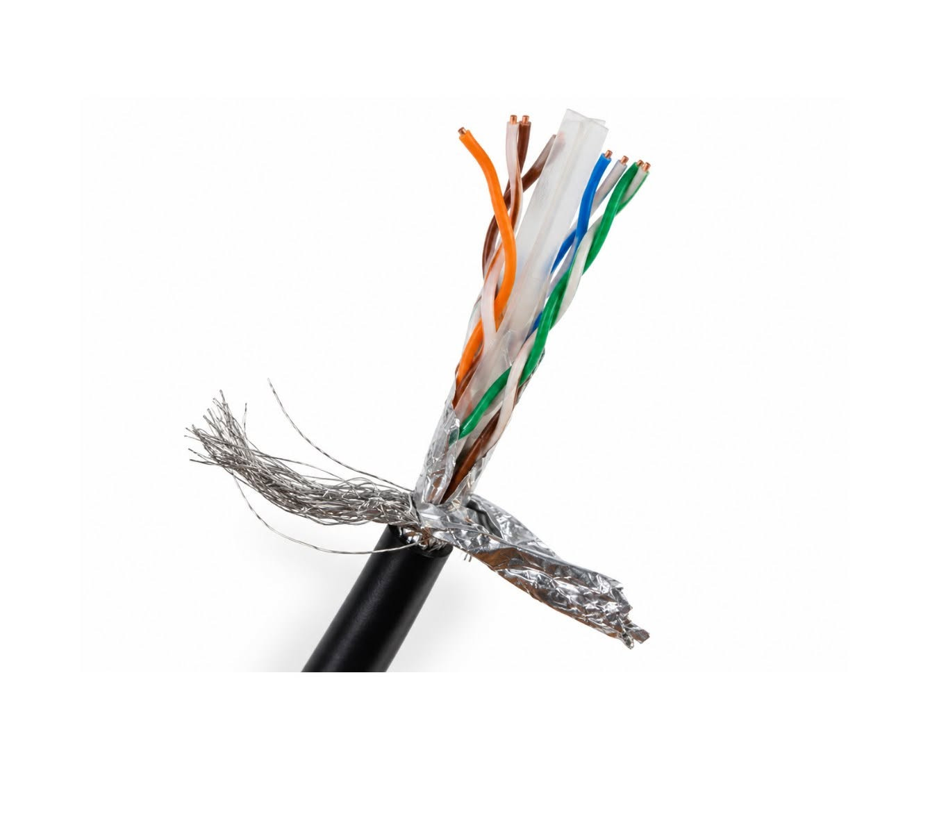 CAT6 SFTP CCA • ٣٠٥م • ١Gbps