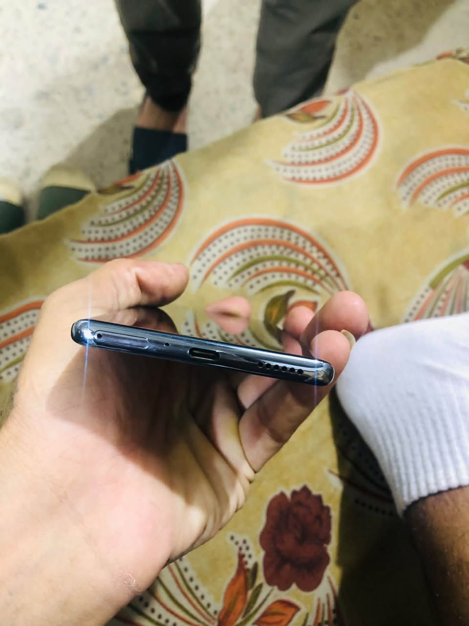 جهاز TECNO CAMOM  Pro5Gذاكره 256 جهاز بعده جديد كورتونه ويه مراوس الترا ٢١اوً٢٢ او ٢٣ راس براس مكلف بل نشر هاذا رقم صاحب جهاز ***********

نص مكتوب في الصور:
- هاتفي HiOS 16.3.0 التحقق من التحديثات اسم الجهاز TECNO CAMON 40 Pro 5G التخزين ٢٥٦ غ.ب / ٢٤٩ غ.ب الطراز TECNO CM7 وحدة المعالجة المركزية Dimensity 7300 Ultimate RAM ١٢ غ.ب+١٢,٠٠ غ.ب الكاميرا الخلفية 50M OIS+8M الكاميرا الأمامية 50M البطارية 5200mAh