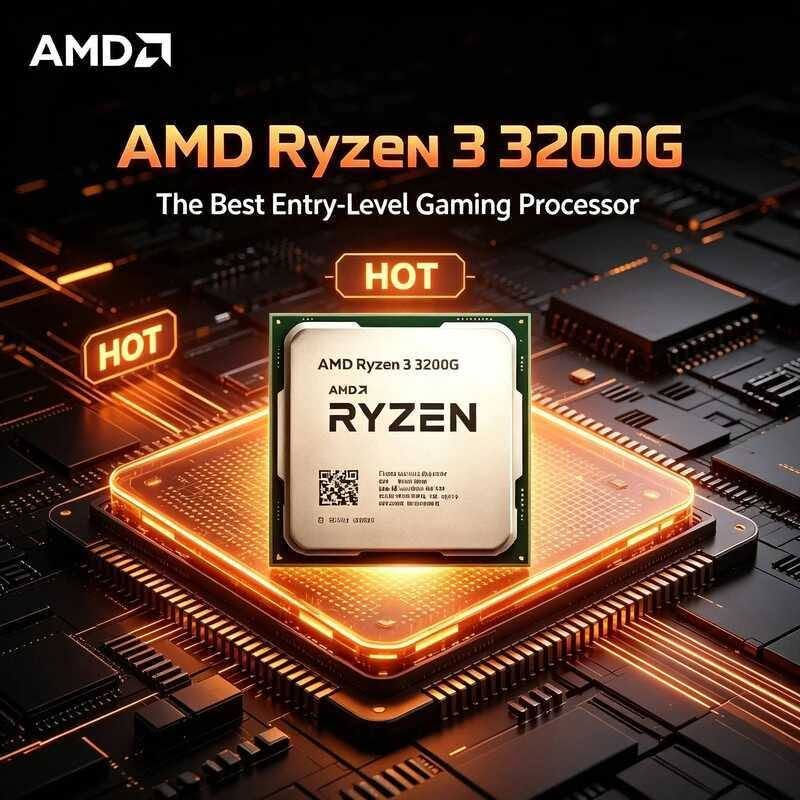 رايزن 3200G • رايزن 1500X • مذربورد X470