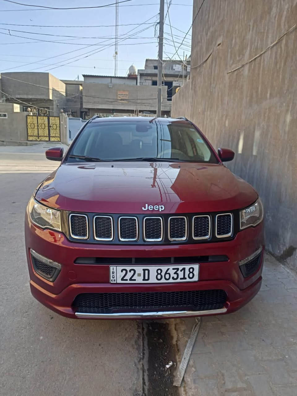 السلام عليكم
جيب كومباس موديل2021 سبورت
اربيل بأسمي
محرك2400
حادثها شبر بالجاملغ والبنيد مثل ما موضح بالصوره والسونار
كامره دوار 360 درجه
بصمة 
تدفئة مقاعد
شاشه كبيره 
تحكمات ستيرن جهتين امامي وخلفي
وبيها بعد مواصفات
السعر 170 وبيها مجال
مكاني النجف ￼
للاستفسار الاتصال بالرقم
***********

