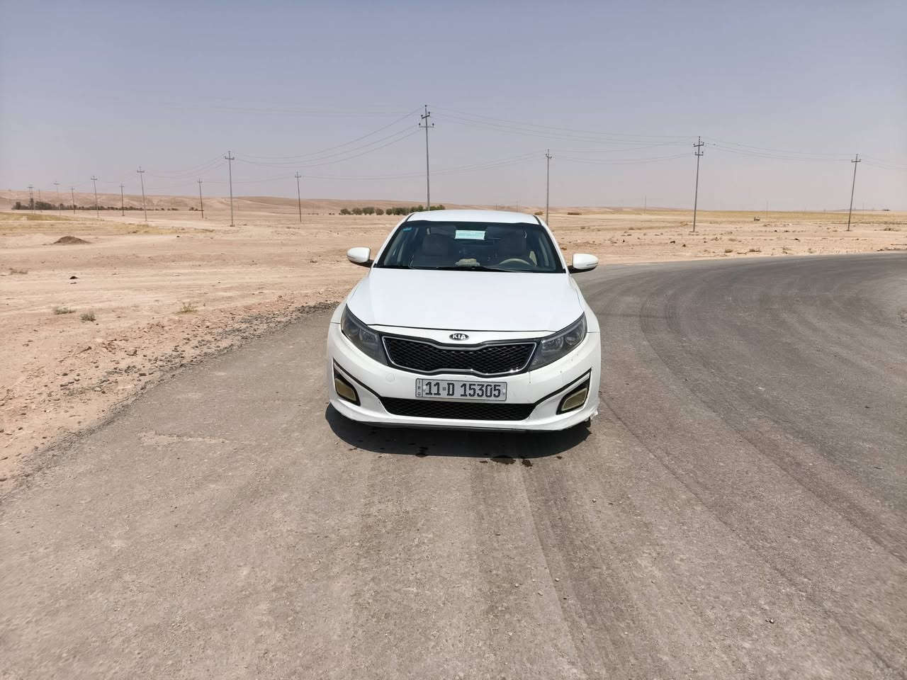 اوبتيما موديل 2014 شكل ال 15 رياضي رقم بغداد مشروع وطني سنويا 2027 مابيه ضرر بس رشات جماليه ب الهلاهت 3قطع  المكان السماوه 
***********
