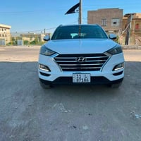 هونداي توسان خليجي موديل ٢٠٢١ رقم بغداد الماني بسمي  لون ابيض  ٤ سلندر...