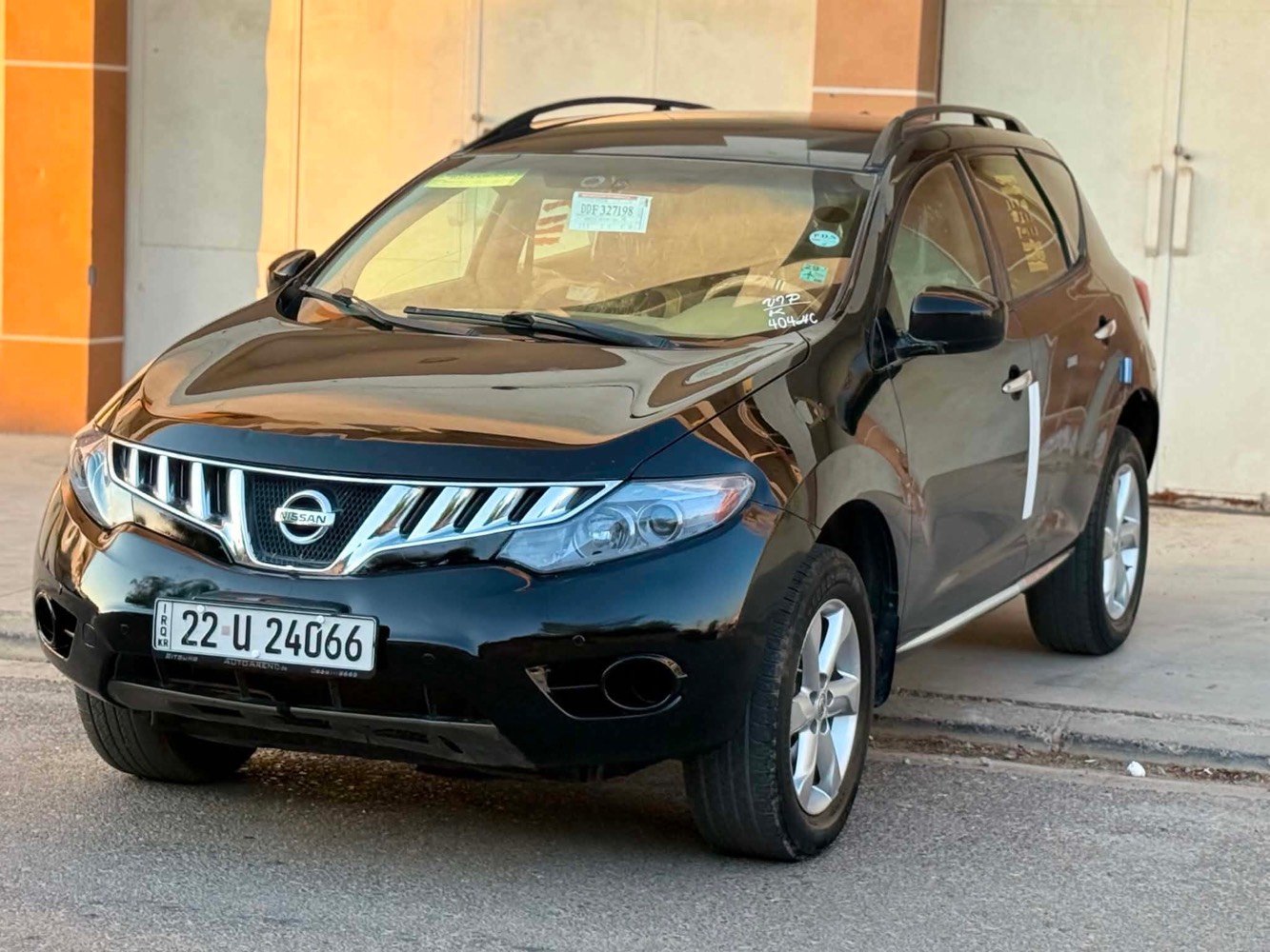 نيسان مورانو ٦سلندر موديل٢٠١٠ غازايطالى  وبانزين قطعتين طبغ بدون دواخل سنويه جديده باسمنا عنوان اربيل فرمانبران