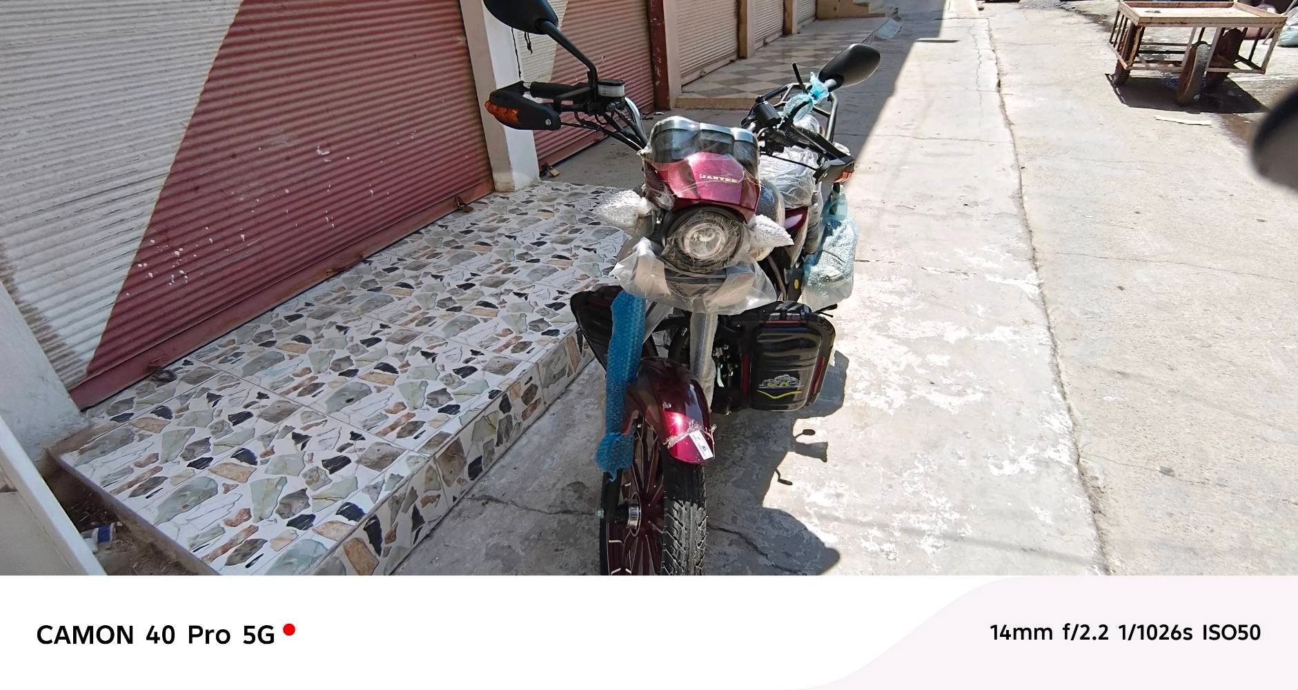 السلام عليكم. دراجه هيوشا موديل 2026 صفر مسجل رقم (صلاح الدين) محرك .(200cc) عداد (180). شحن 🔋⚡موبايل USp  . صالنصه كاتم. مكينه ناعمه