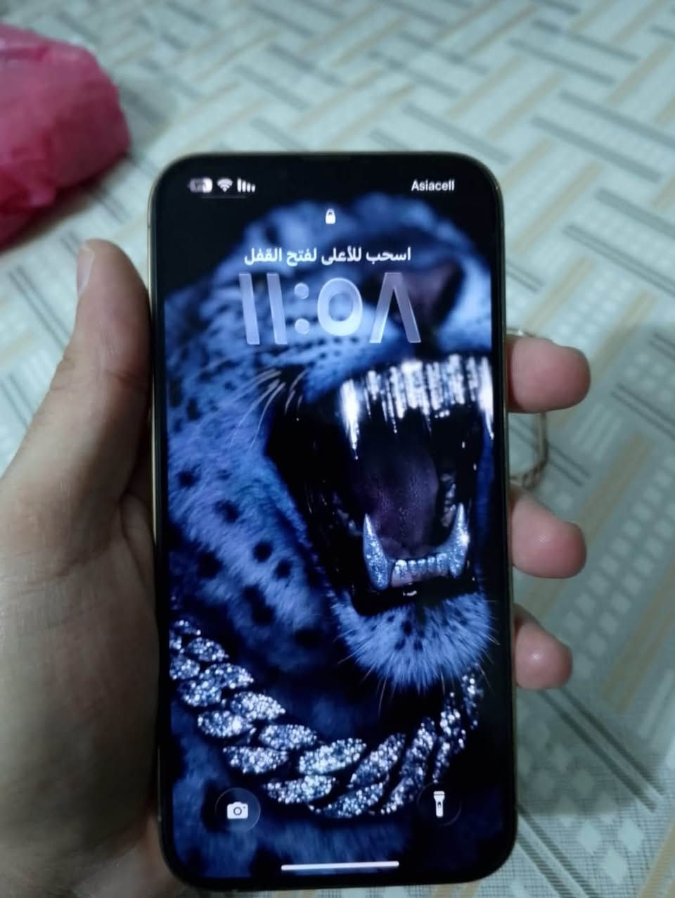 السلام عليكم للبيع ايفون 13 برو ماكس ذهبي ذاكره 256 ما مفتوح ابد امريكي بطاريه 94 ما معاله ولا مبدله ولا مفتوح المبايل بلادي السعر 750 وبي مجال بسيط *********** واتساب واتصال مكاني بغداد شارع فلسطين
